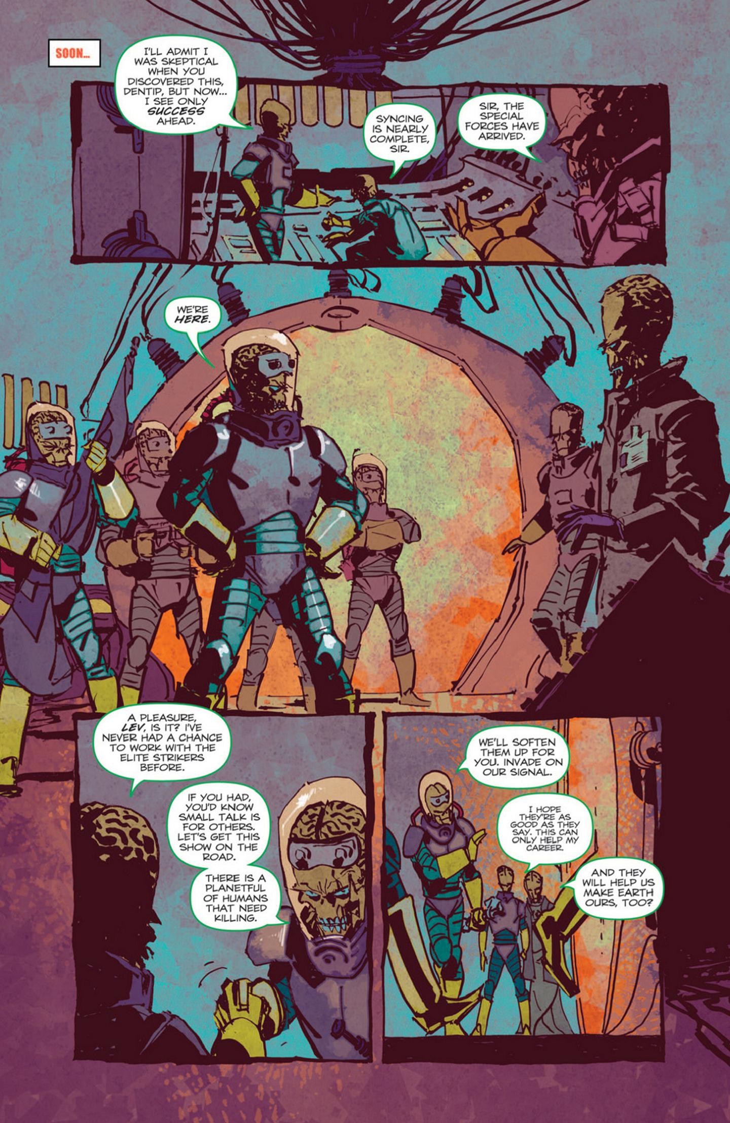 Read online Mars Attacks Zombie VS. Robots comic -  Issue # Full - 8
