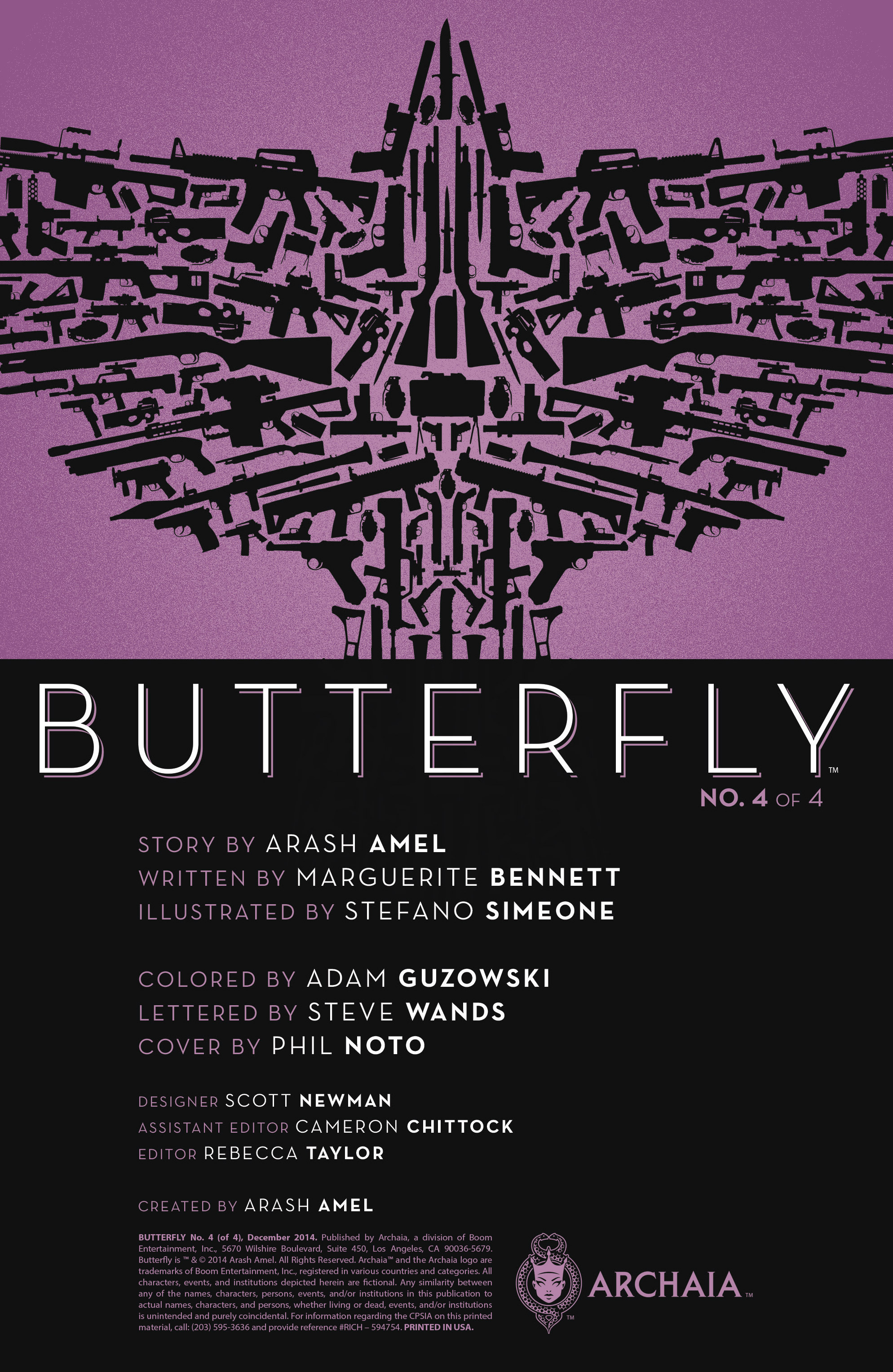 Read online Butterfly comic -  Issue #4 - 2
