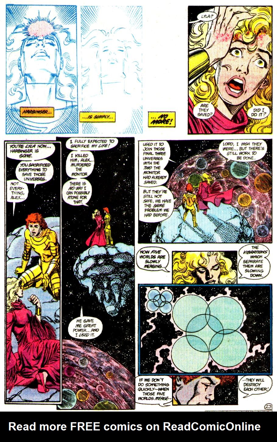 Read online Crisis on Infinite Earths (1985) comic -  Issue #6 - 33