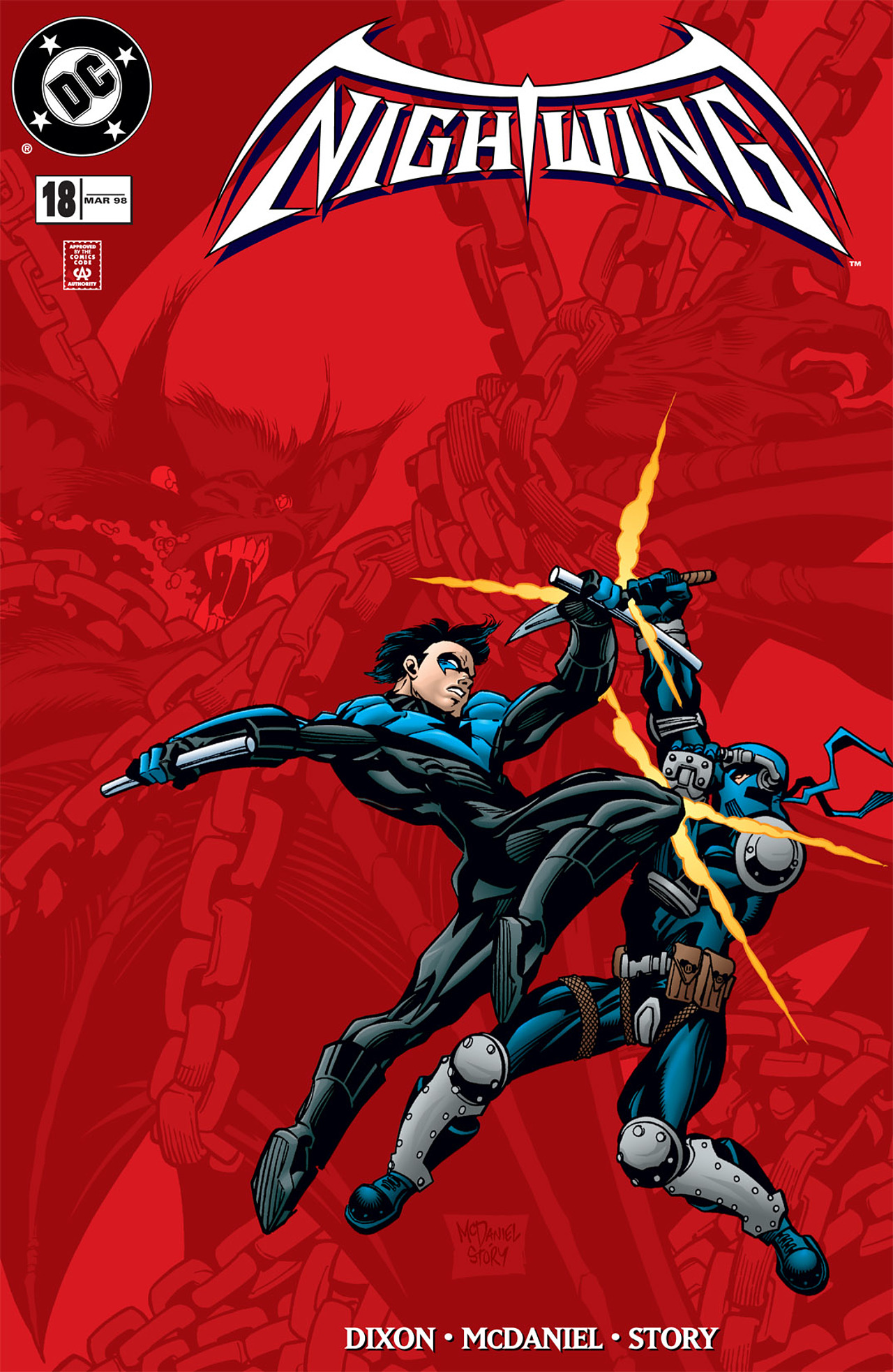 Read online Nightwing (1996) comic -  Issue #18 - 1