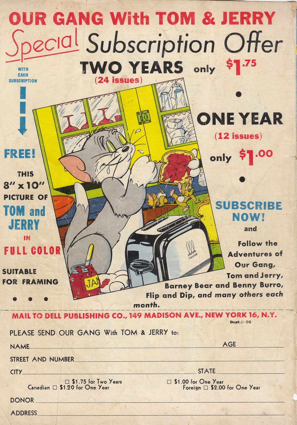 Read online Our Gang with Tom & Jerry comic -  Issue #40 - 52