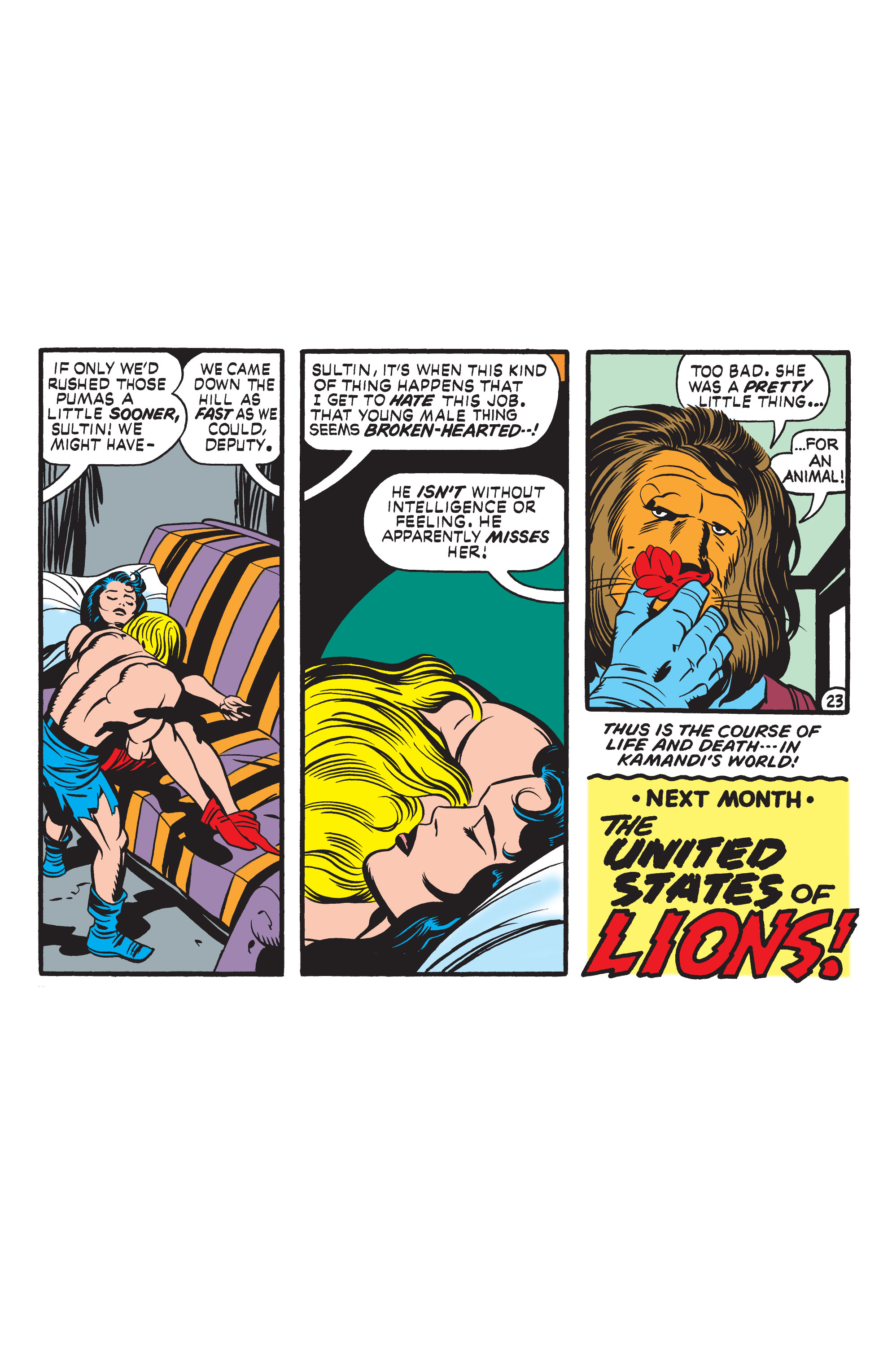 Read online Kamandi, The Last Boy On Earth comic -  Issue #6 - 23