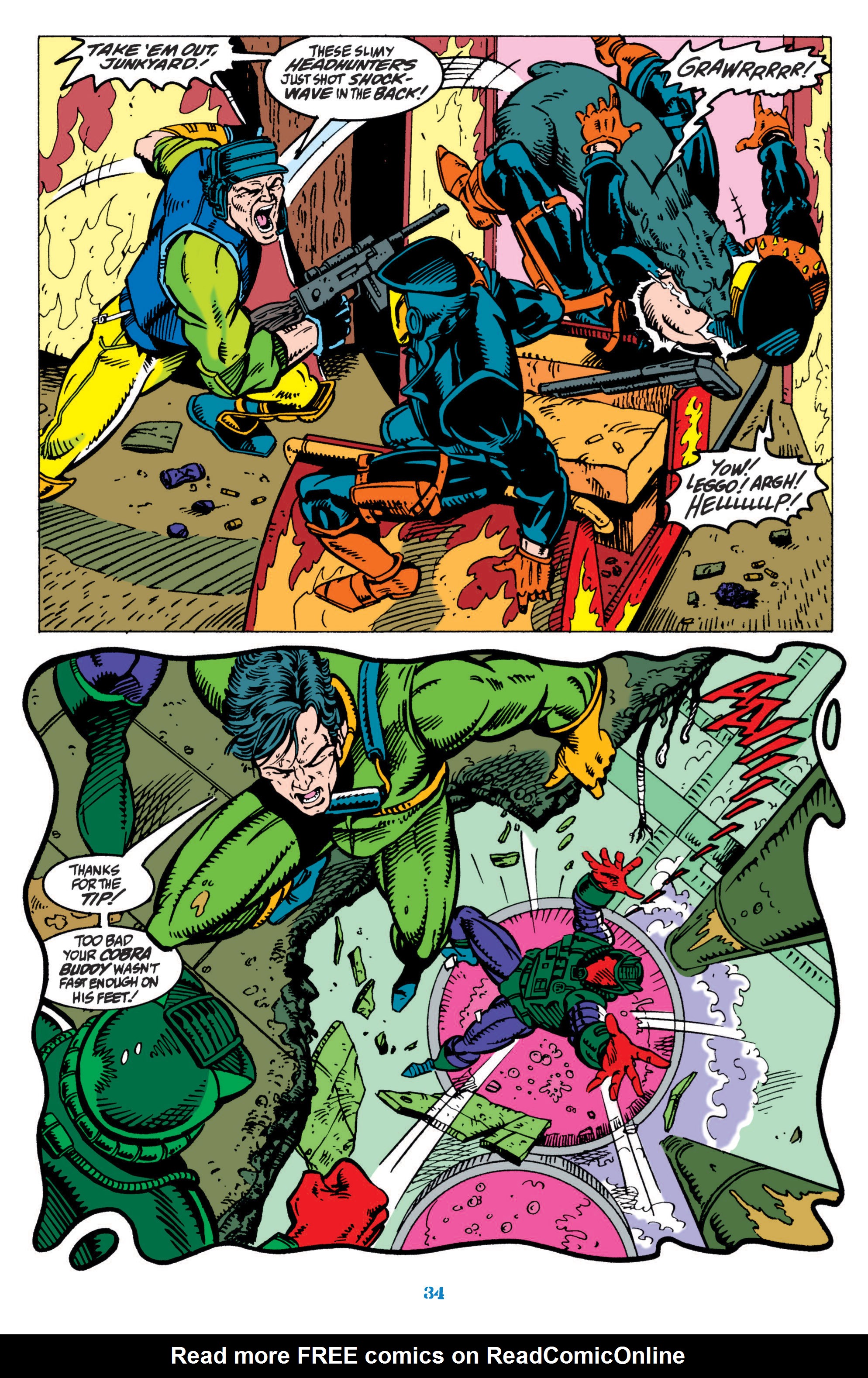 Read online Classic G.I. Joe comic -  Issue # TPB 13 (Part 1) - 35