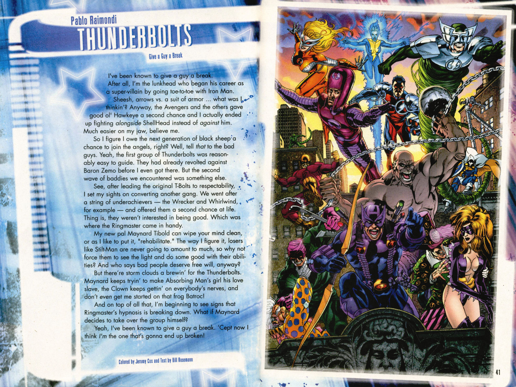 Read online Marvel Universe: Millennial Visions comic -  Issue # Full - 22