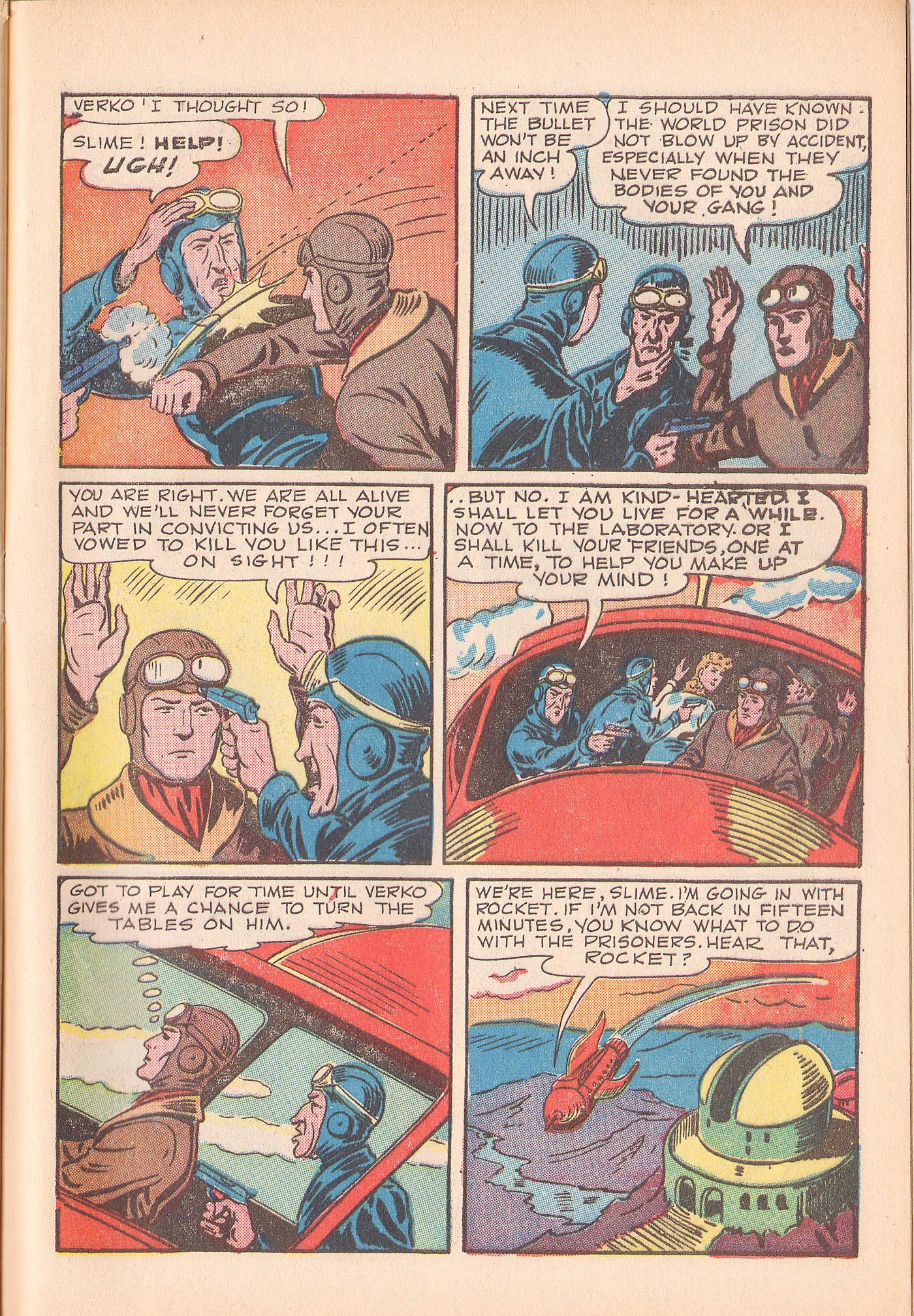 Read online Rocket Kelly (1945) comic -  Issue #2 - 43