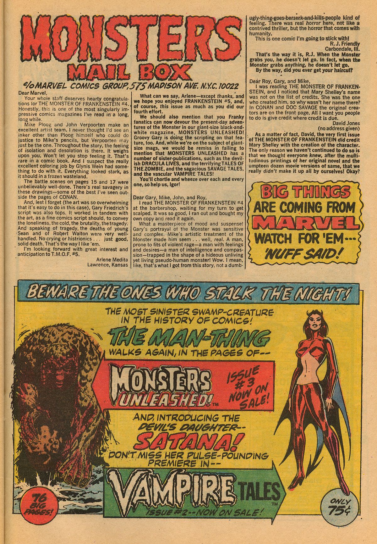Read online Frankenstein (1973) comic -  Issue #6 - 32