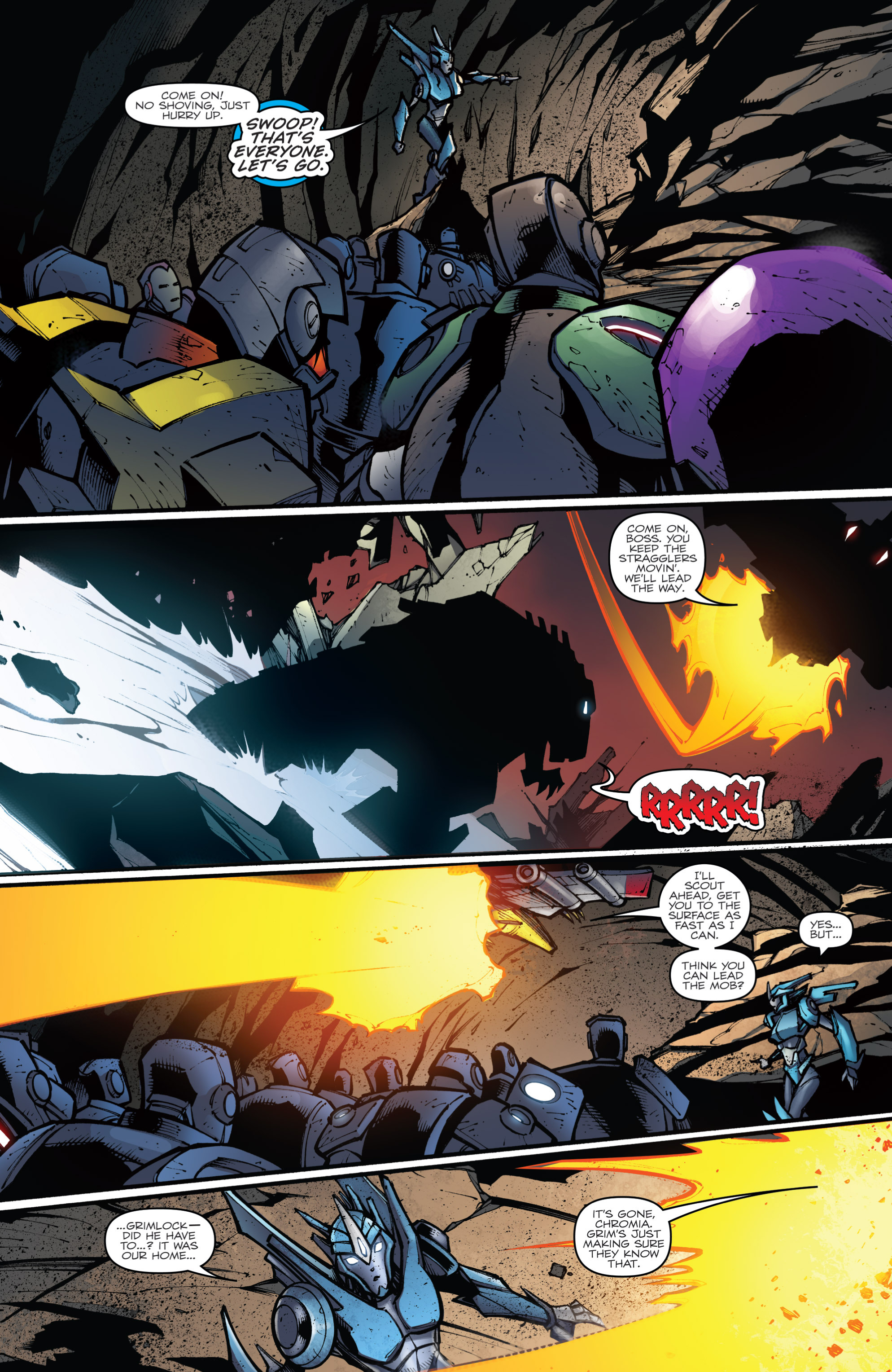 Read online Transformers Prime: Beast Hunters comic -  Issue #6 - 7