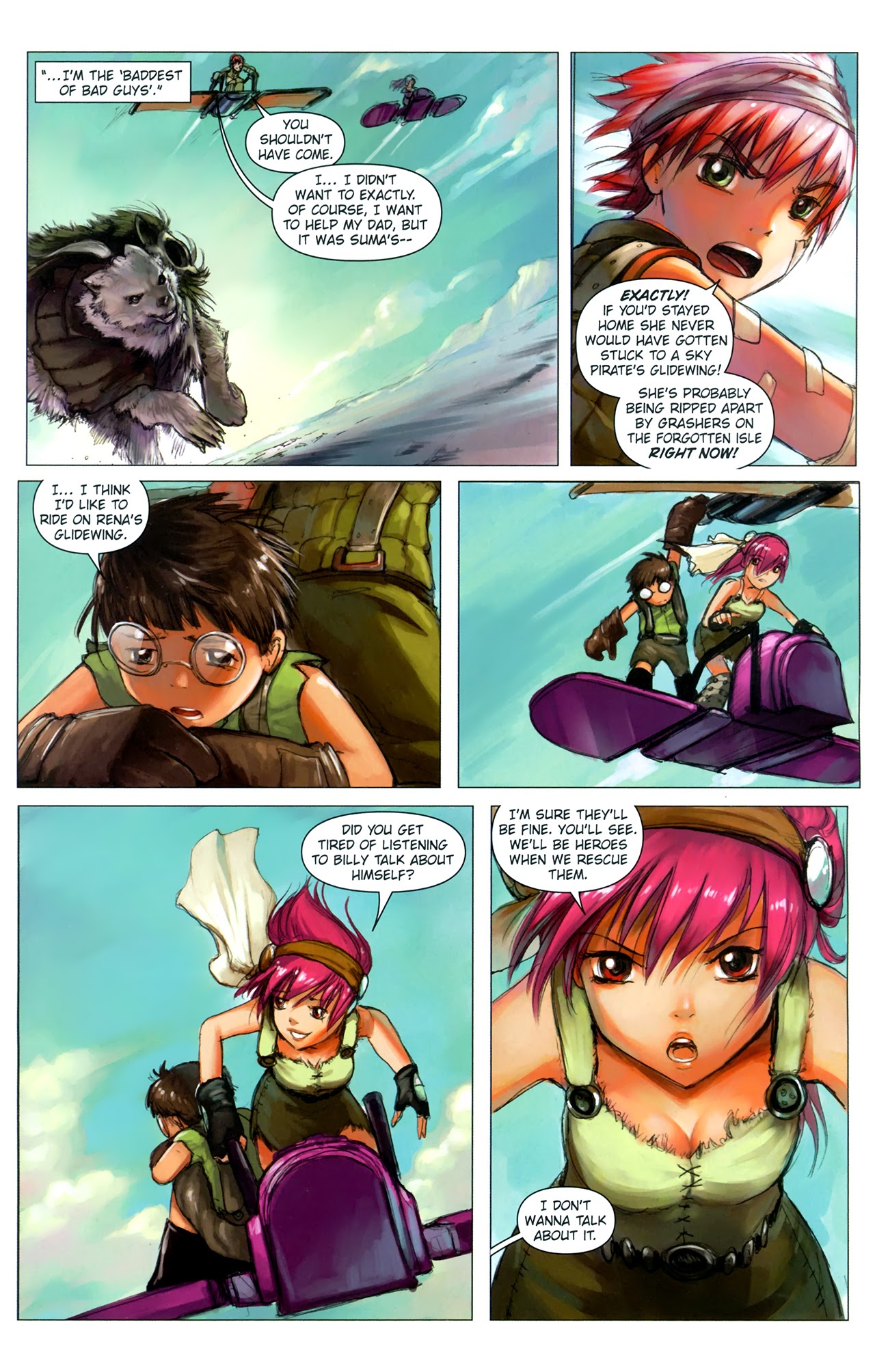 Read online Sky Pirates Of Neo Terra comic -  Issue #4 - 13