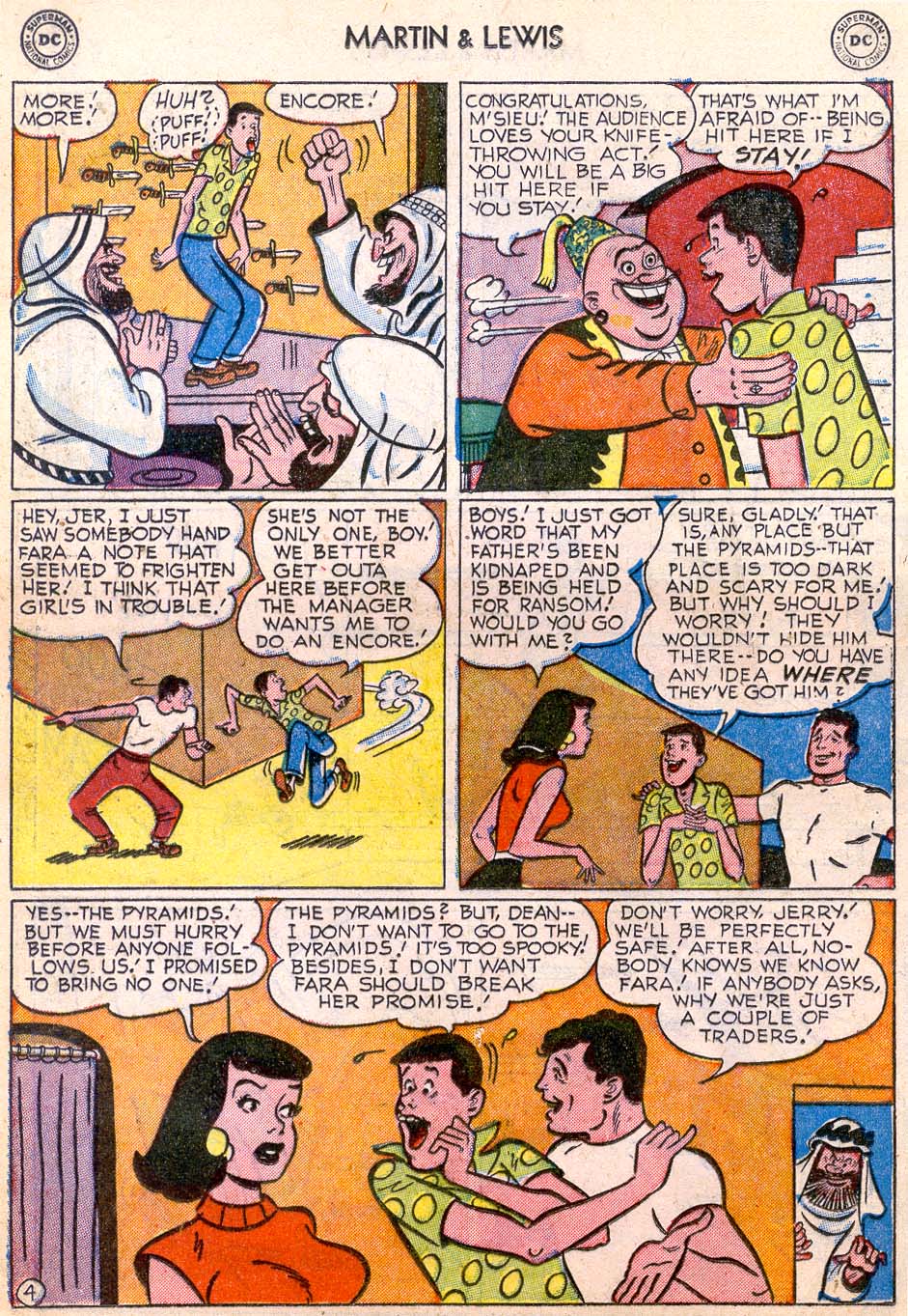 Read online The Adventures of Dean Martin and Jerry Lewis comic -  Issue #9 - 16