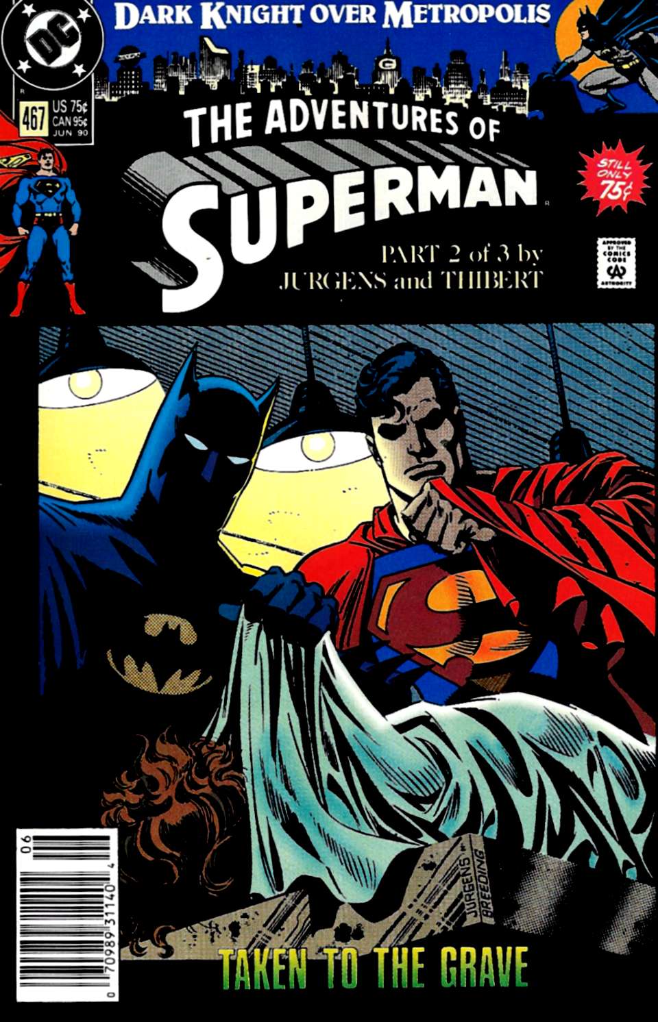 Read online Adventures of Superman (1987) comic -  Issue #467 - 1
