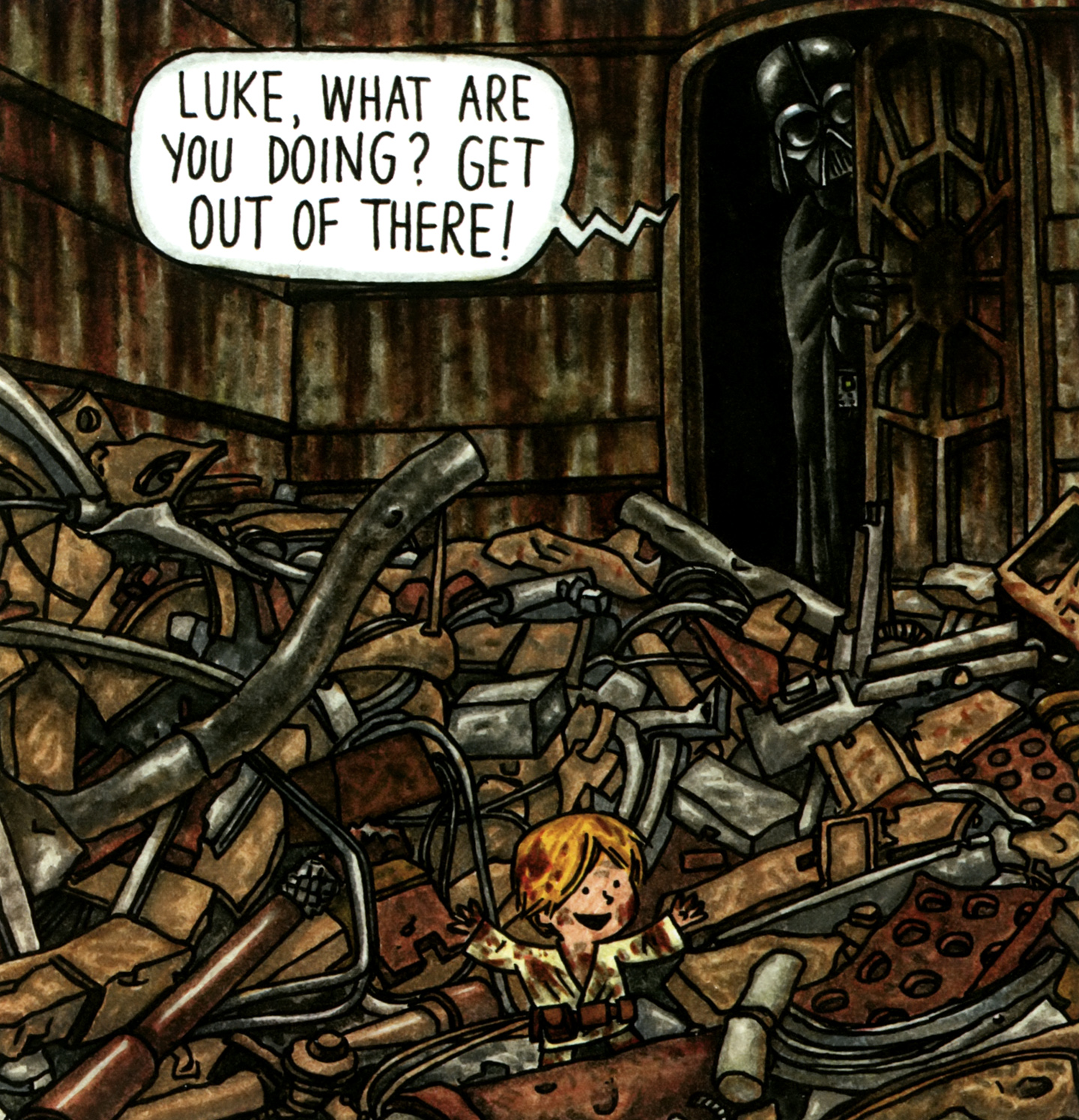 Read online Star Wars: Darth Vader and Son comic -  Issue # TPB - 21