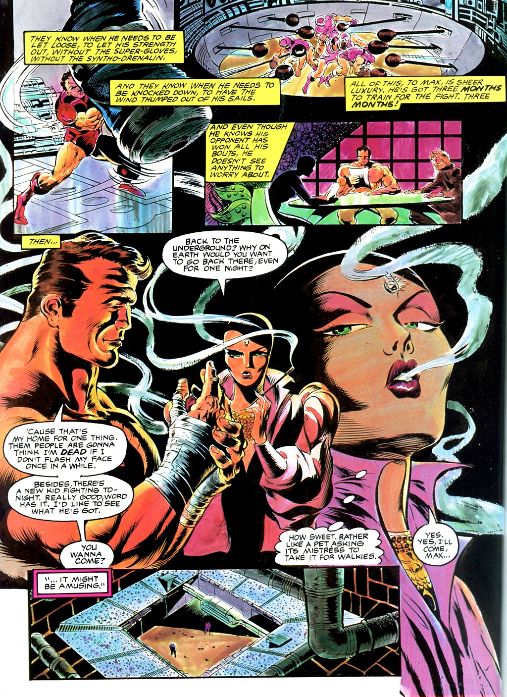 Read online Marvel Graphic Novel comic -  Issue #8 - Super Boxers - 38