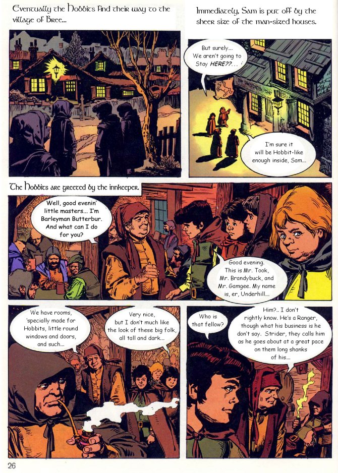 Read online El Señor de los Anillos comic -  Issue #1 - 21