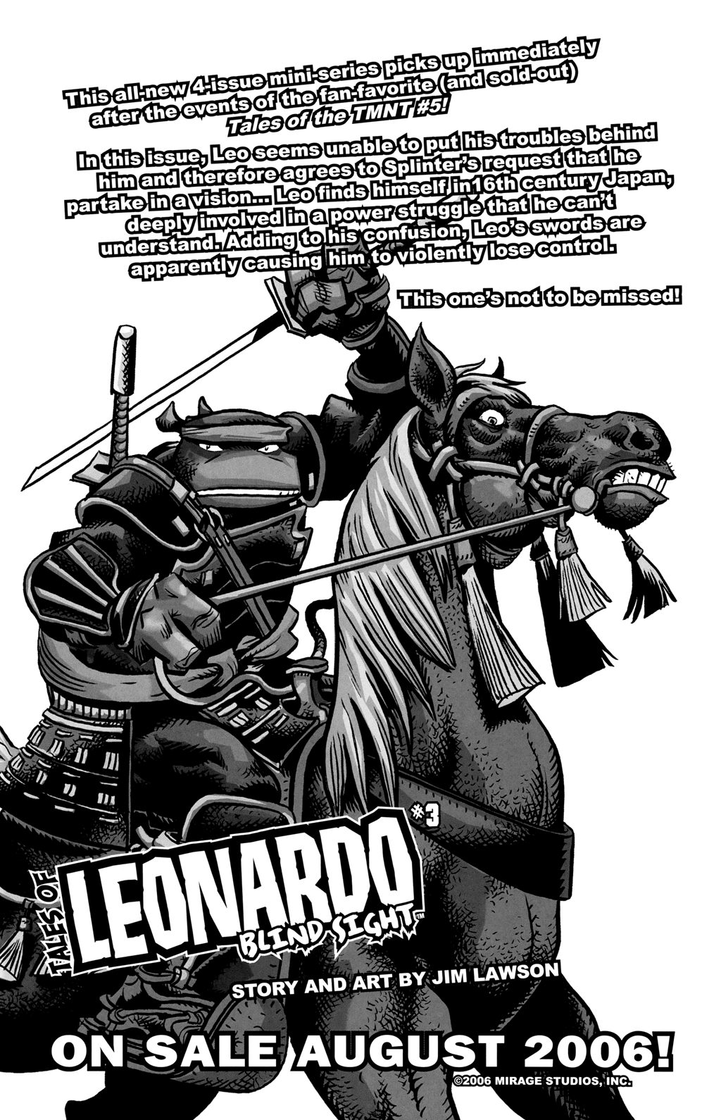 Read online Tales of Leonardo Blind Sight comic -  Issue #2 - 31