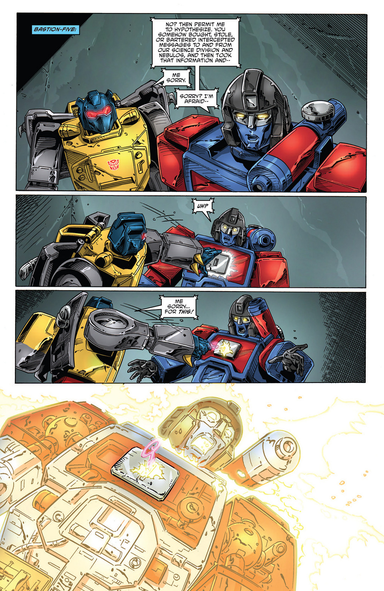 Read online The Transformers: Regeneration One comic -  Issue #87 - 20