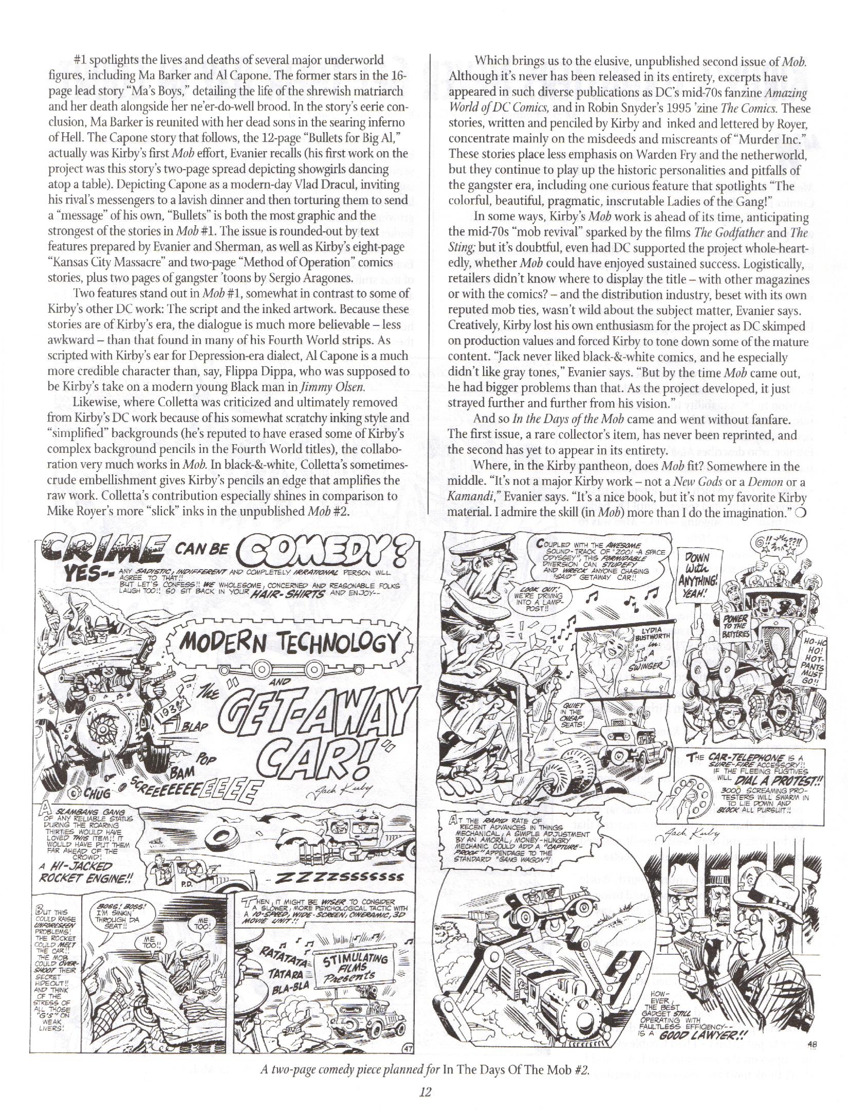 Read online The Jack Kirby Collector comic -  Issue #16 - 12