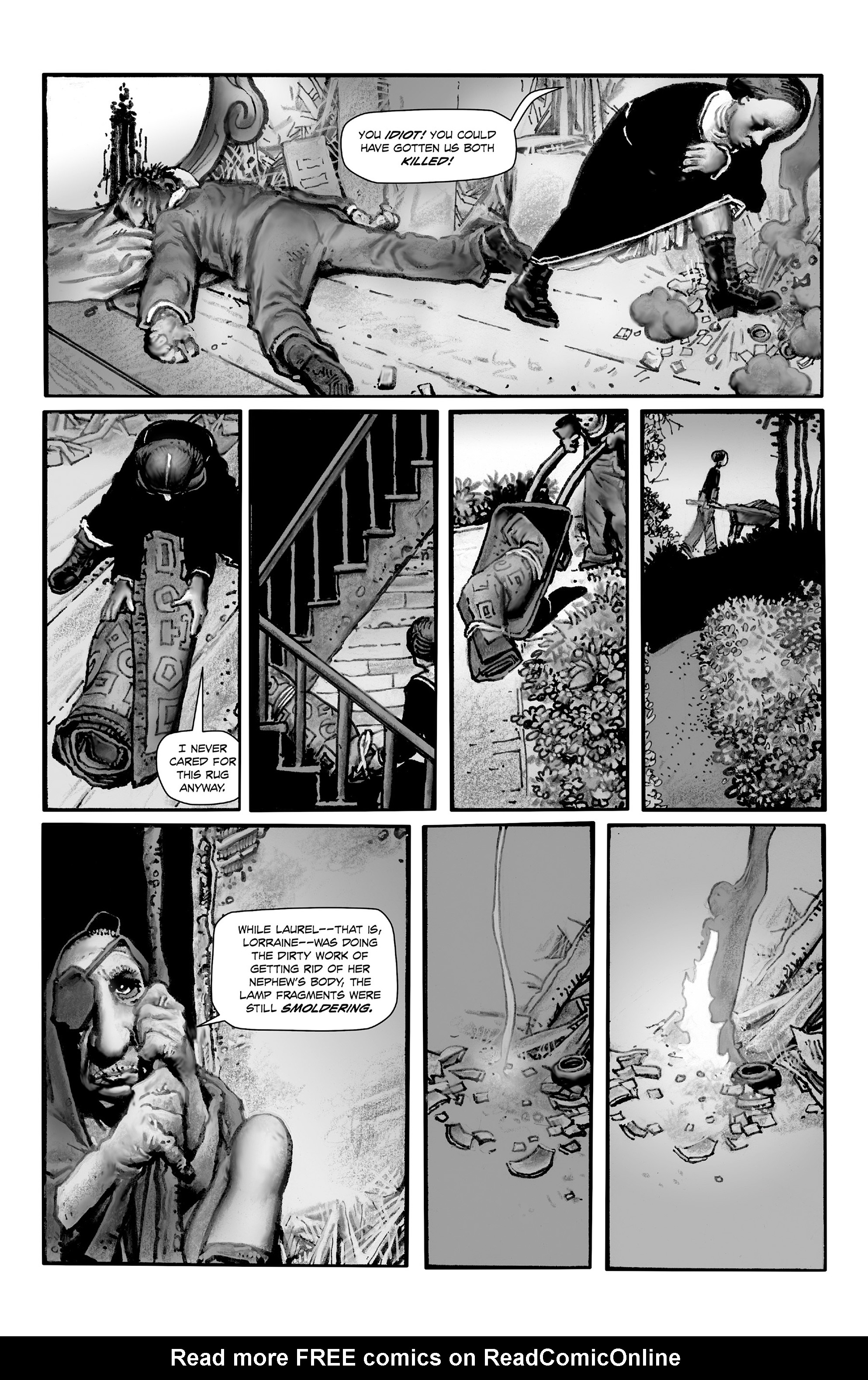 Read online Shadows on the Grave comic -  Issue #5 - 17