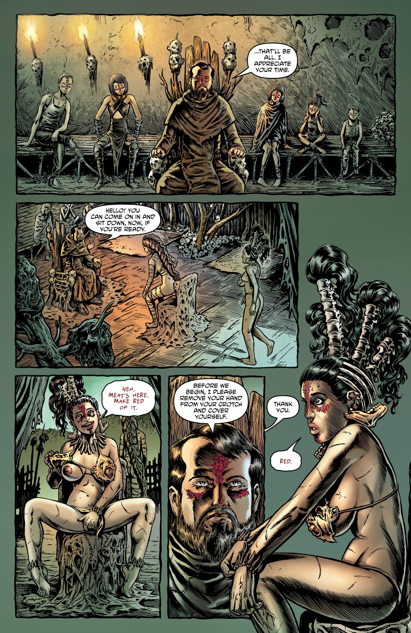 Read online Crossed Plus One Hundred: Mimic comic -  Issue #5 - 30