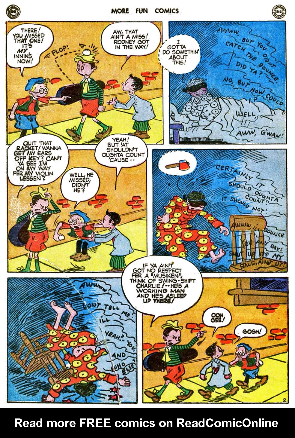 Read online More Fun Comics comic -  Issue #113 - 93