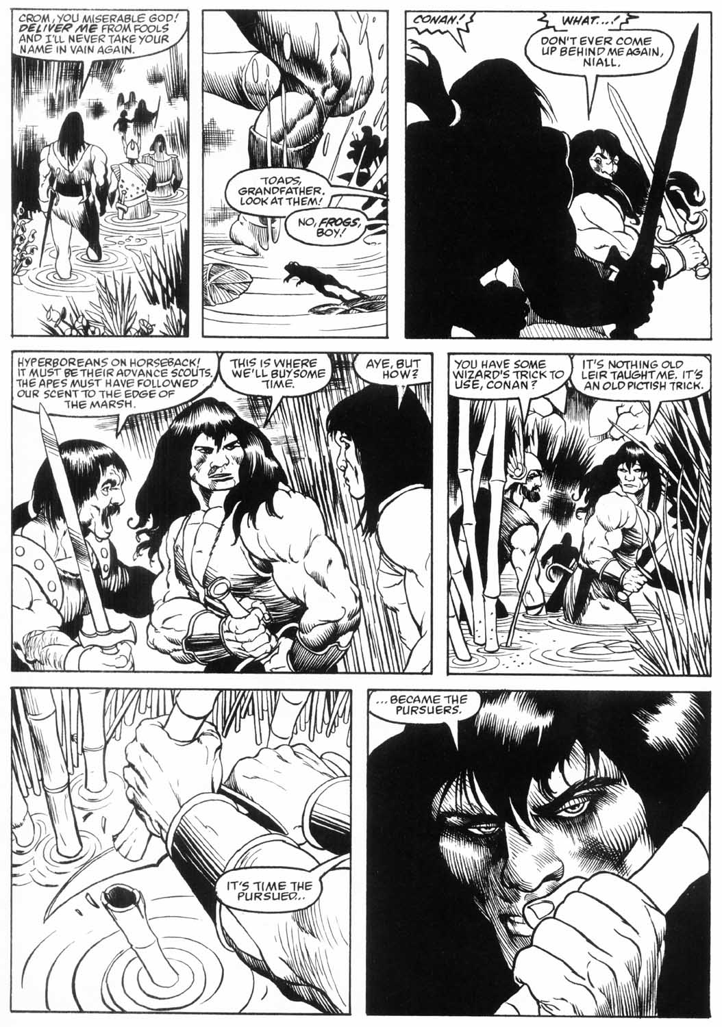 Read online The Savage Sword Of Conan comic -  Issue #157 - 20