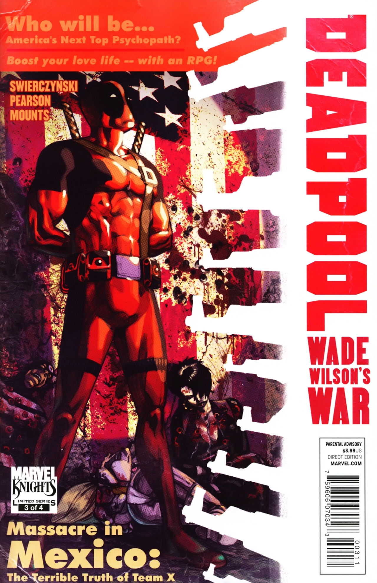 Read online Deadpool: Wade Wilson's War comic -  Issue #3 - 1