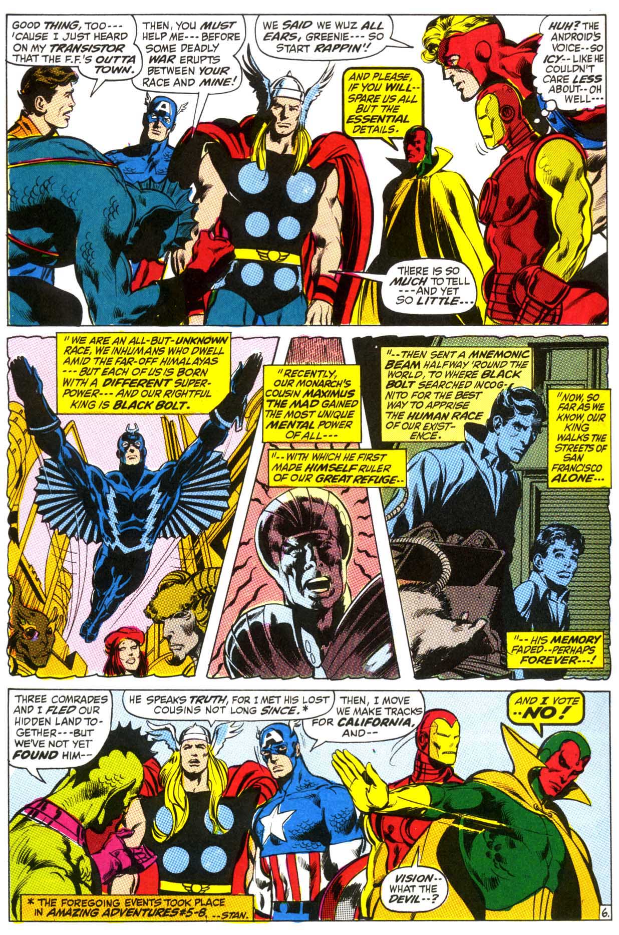 Read online The Avengers (1963) comic -  Issue #95 - 7