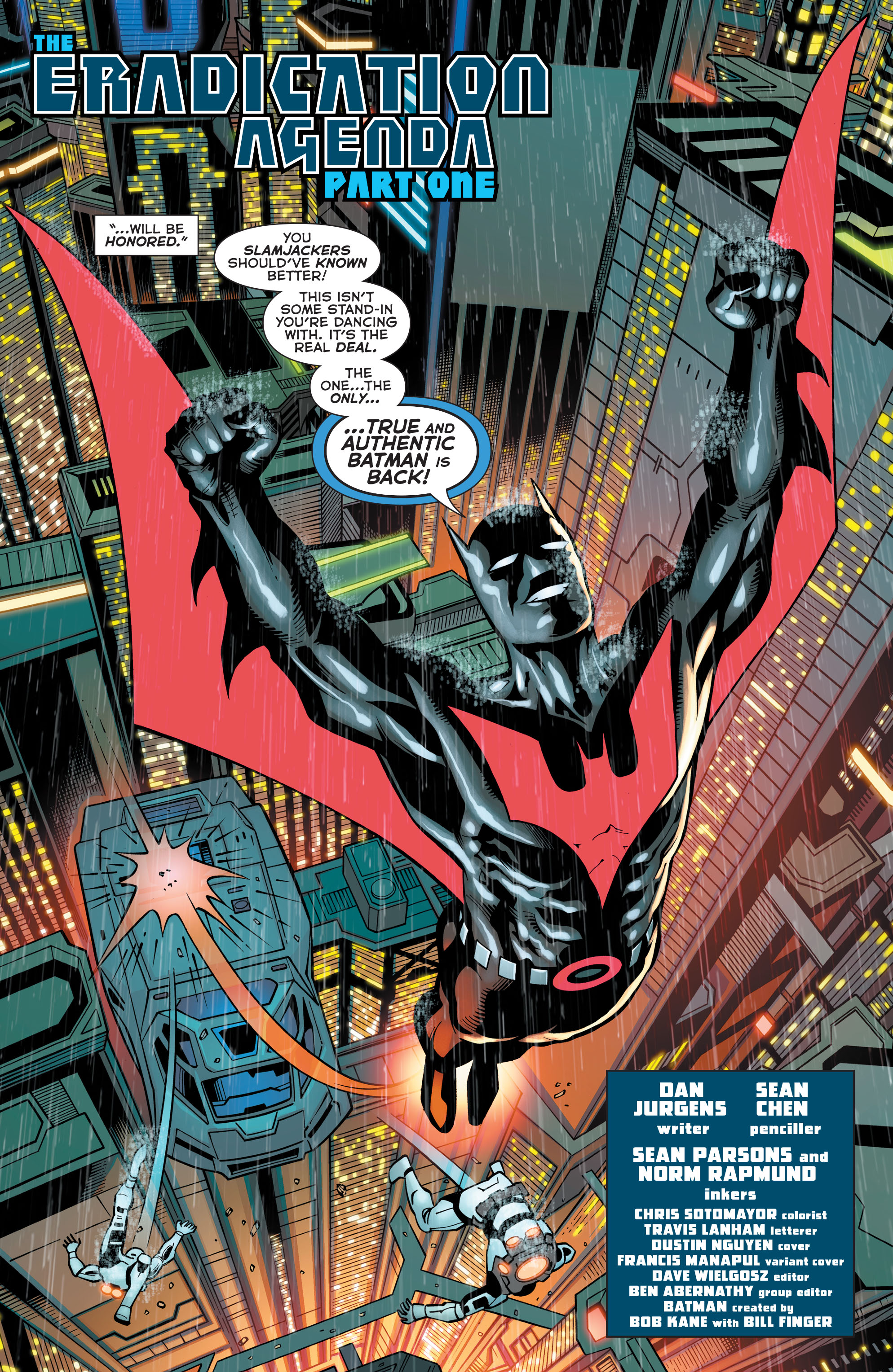 Read online Batman Beyond (2016) comic -  Issue #43 - 6