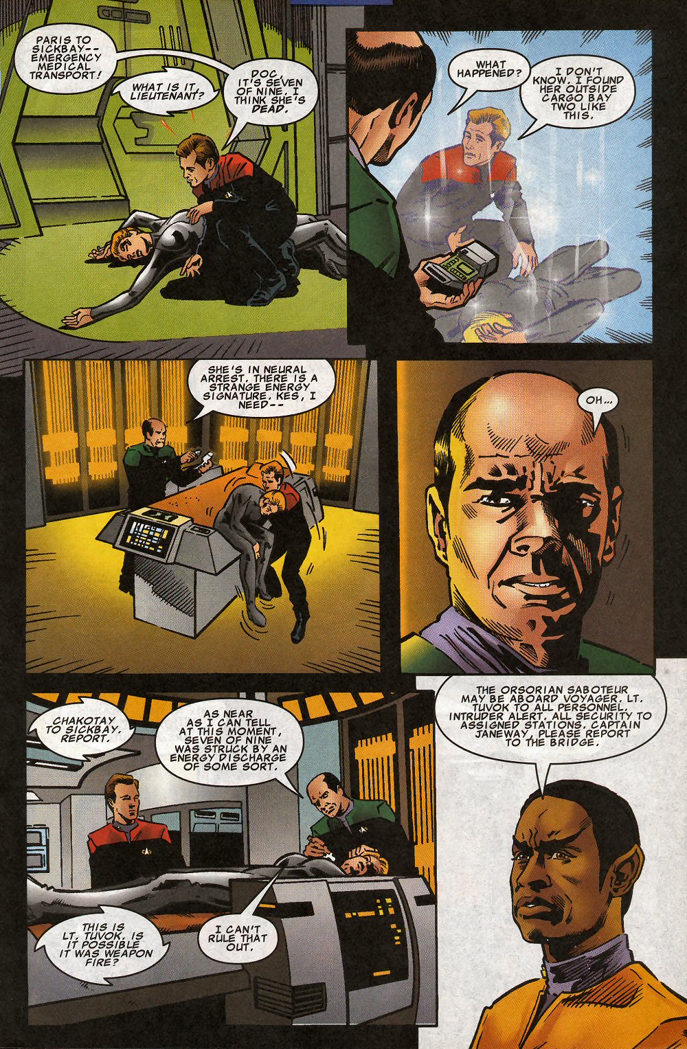 Read online Star Trek: Voyager comic -  Issue #14 - 11