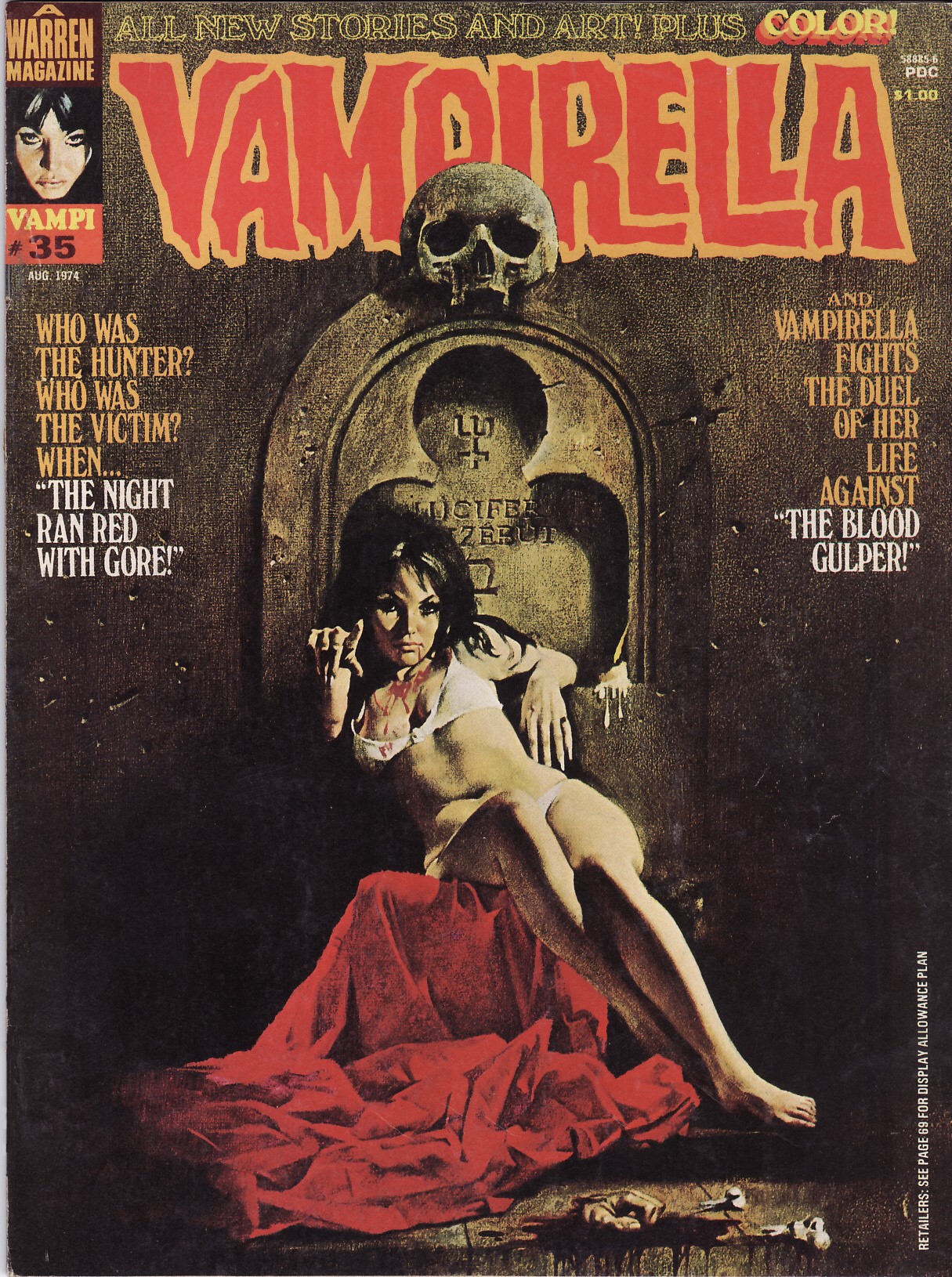 Read online Vampirella (1969) comic -  Issue #35 - 1