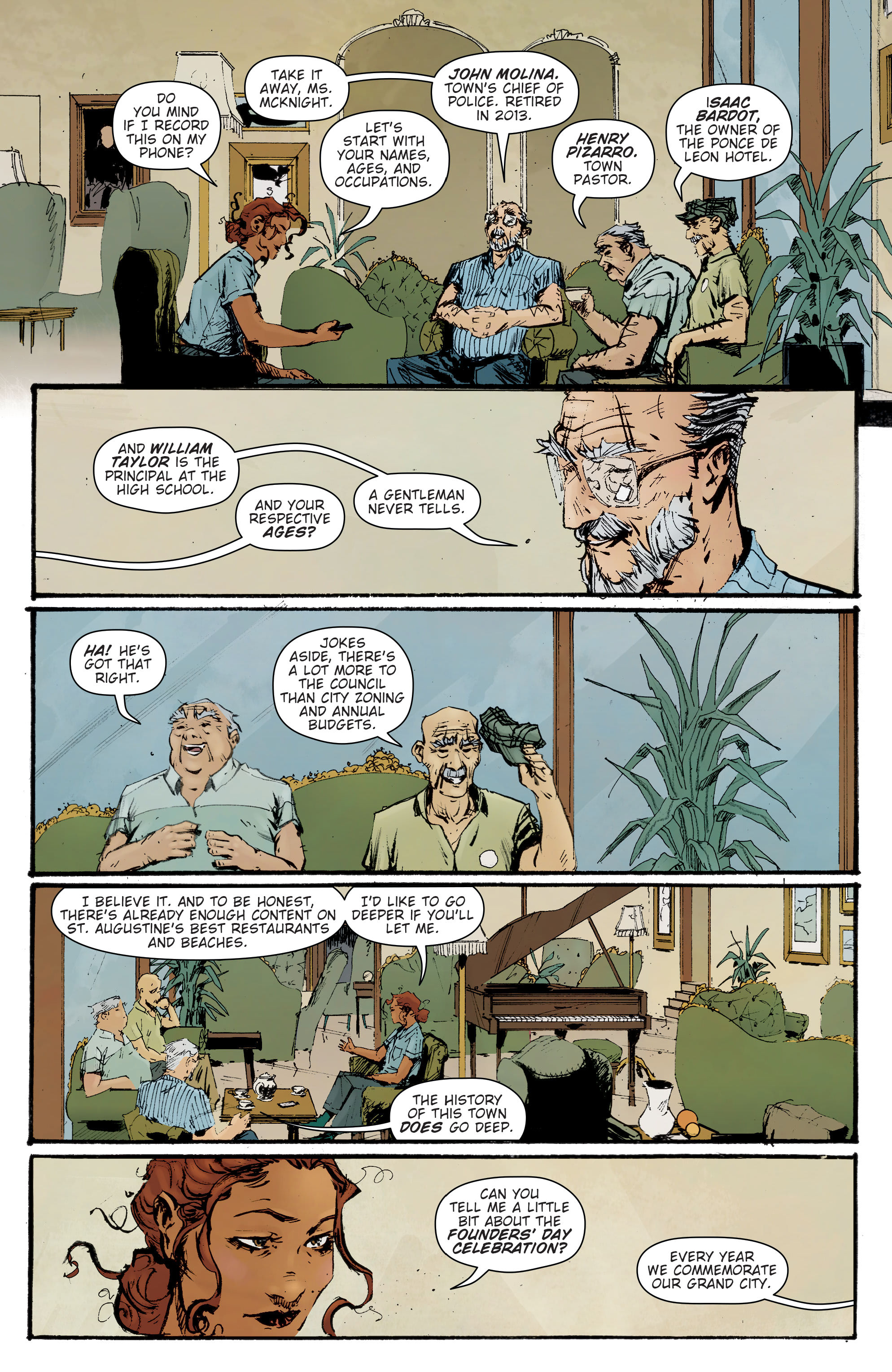 Read online Dark Spaces: Good Deeds comic -  Issue #1 - 13