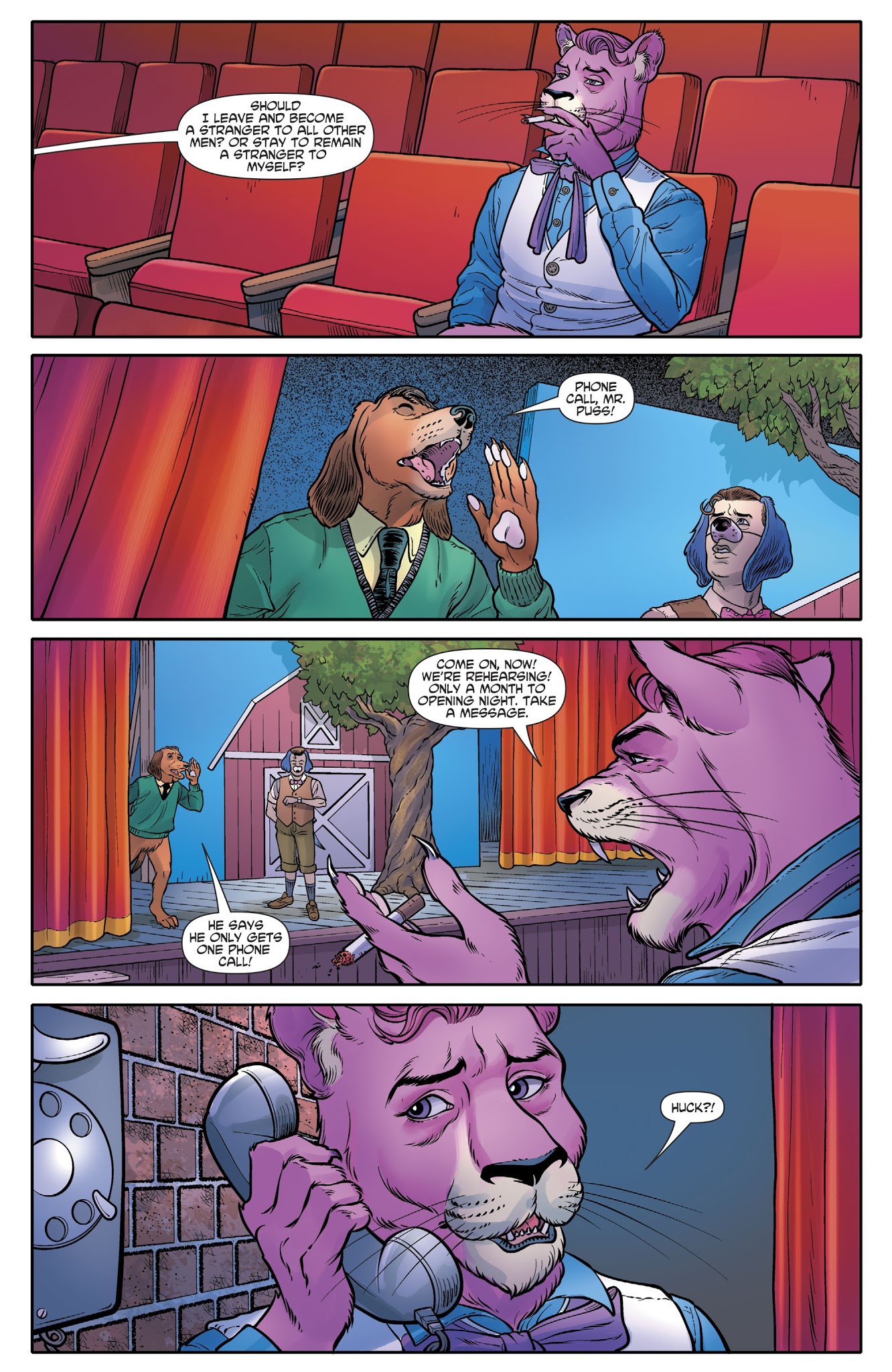 Read online Exit Stage Left: The Snagglepuss Chronicles comic -  Issue #4 - 23
