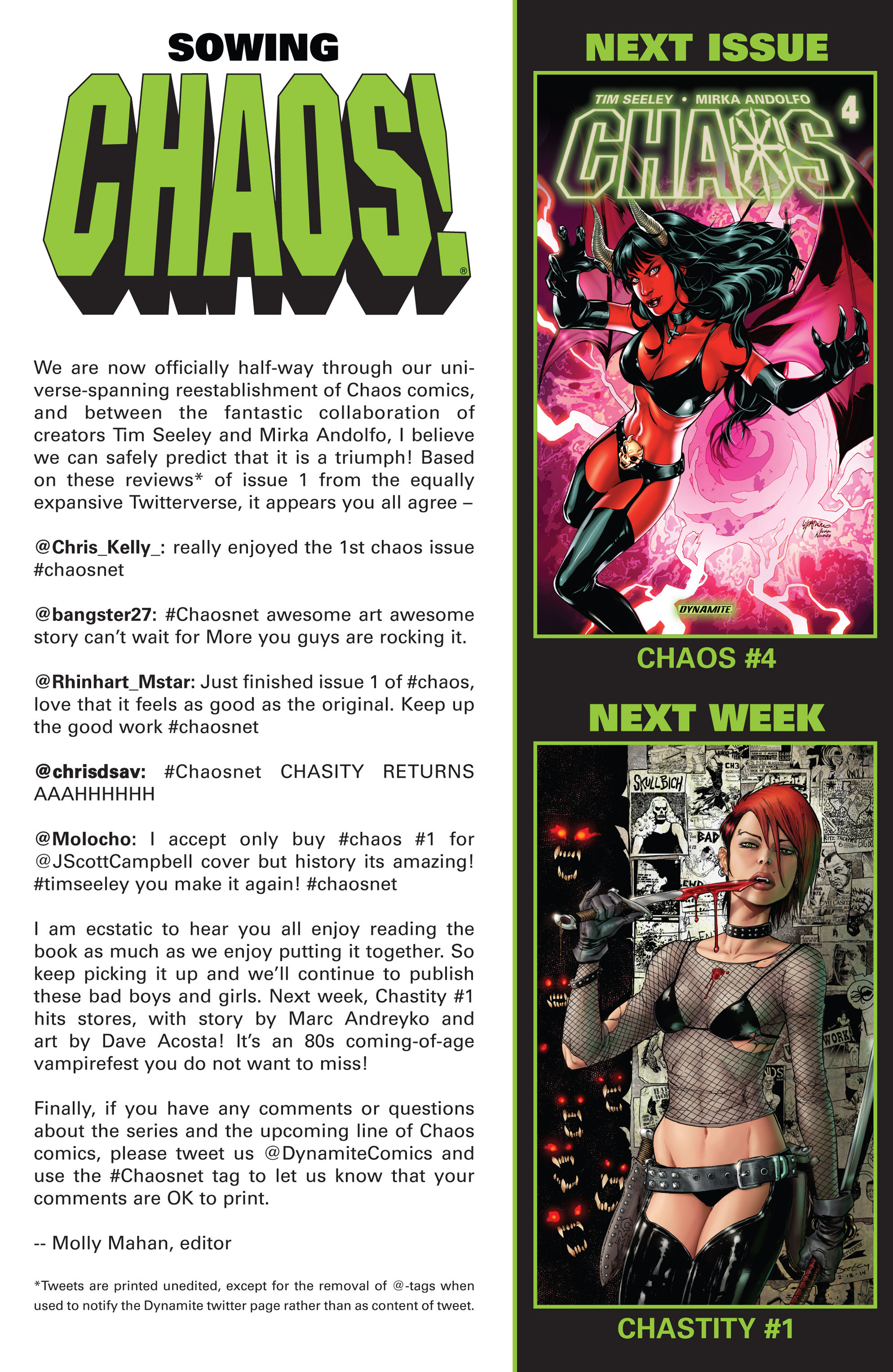 Read online Chaos! comic -  Issue #3 - 27