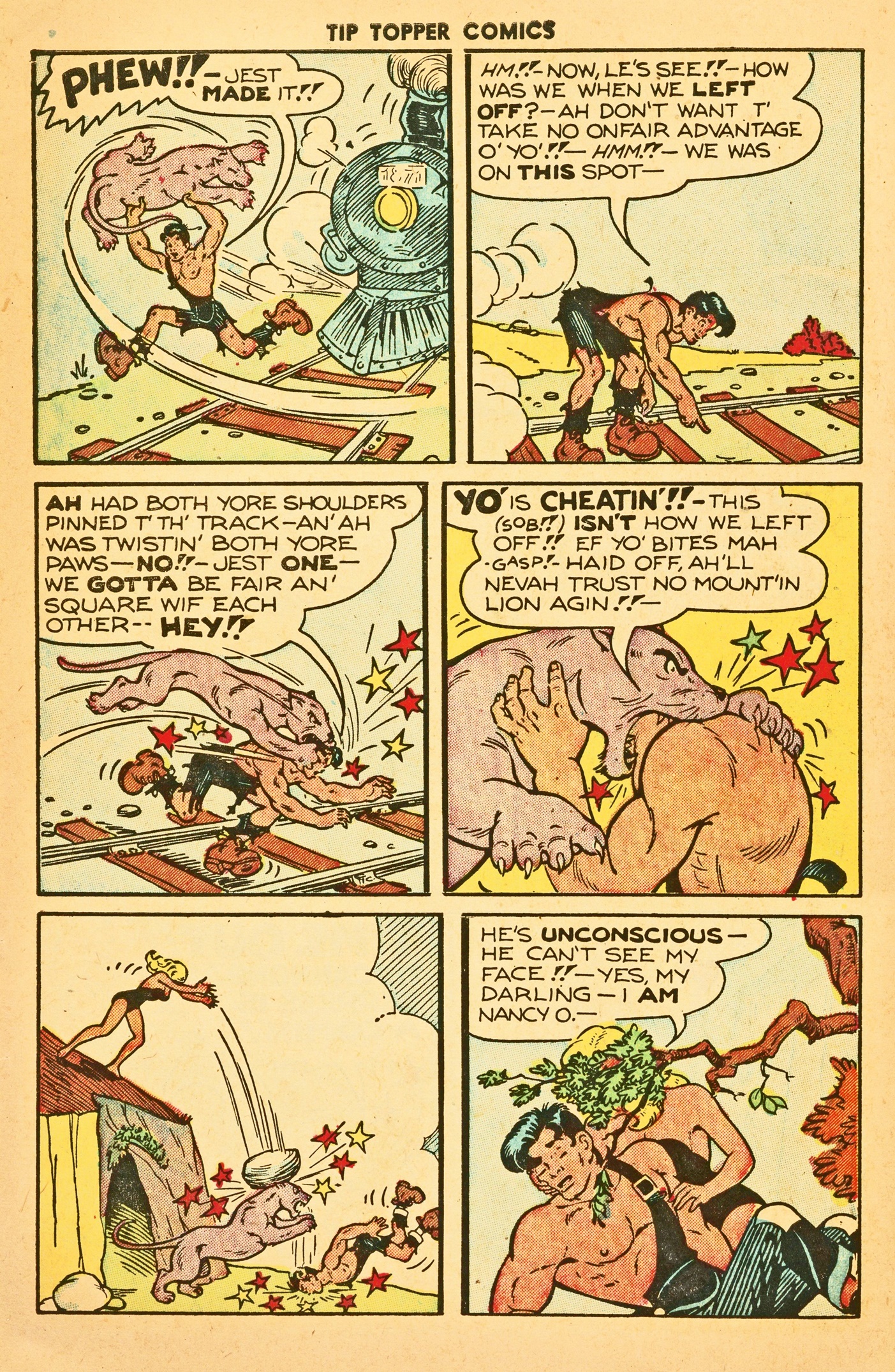 Read online Tip Topper Comics comic -  Issue #18 - 30