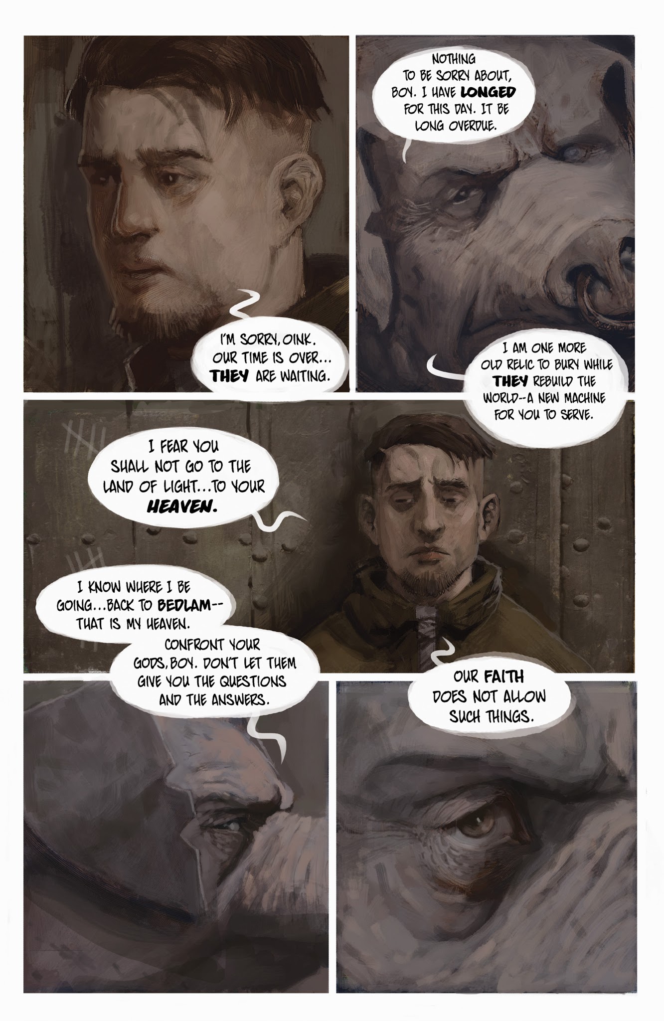 Read online Oink: Heaven's Butcher comic -  Issue # TPB - 97