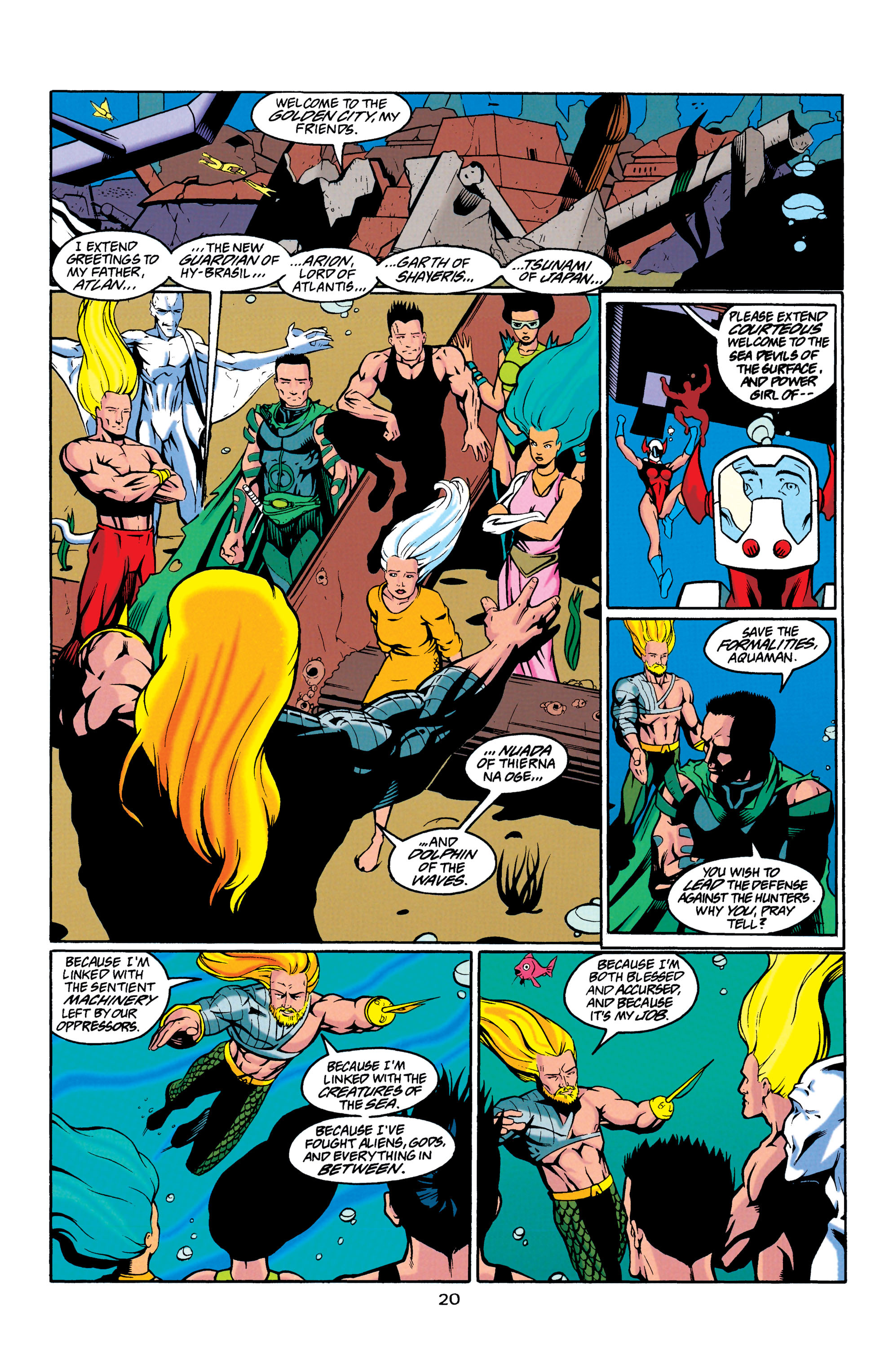 Read online Aquaman (1994) comic -  Issue #23 - 20