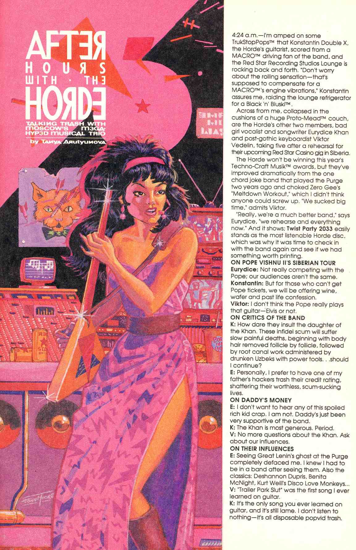 Read online Howard Chaykin's American Flagg comic -  Issue #9 - 31