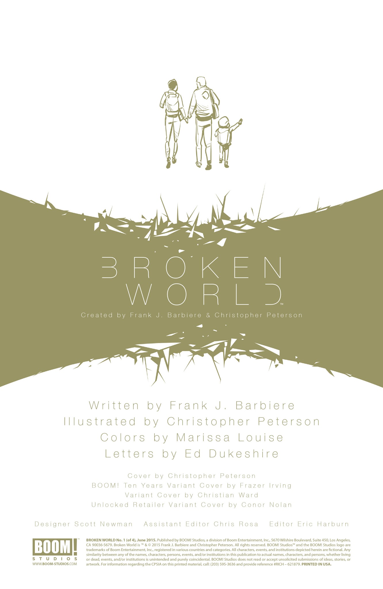 Read online Broken World comic -  Issue #1 - 2