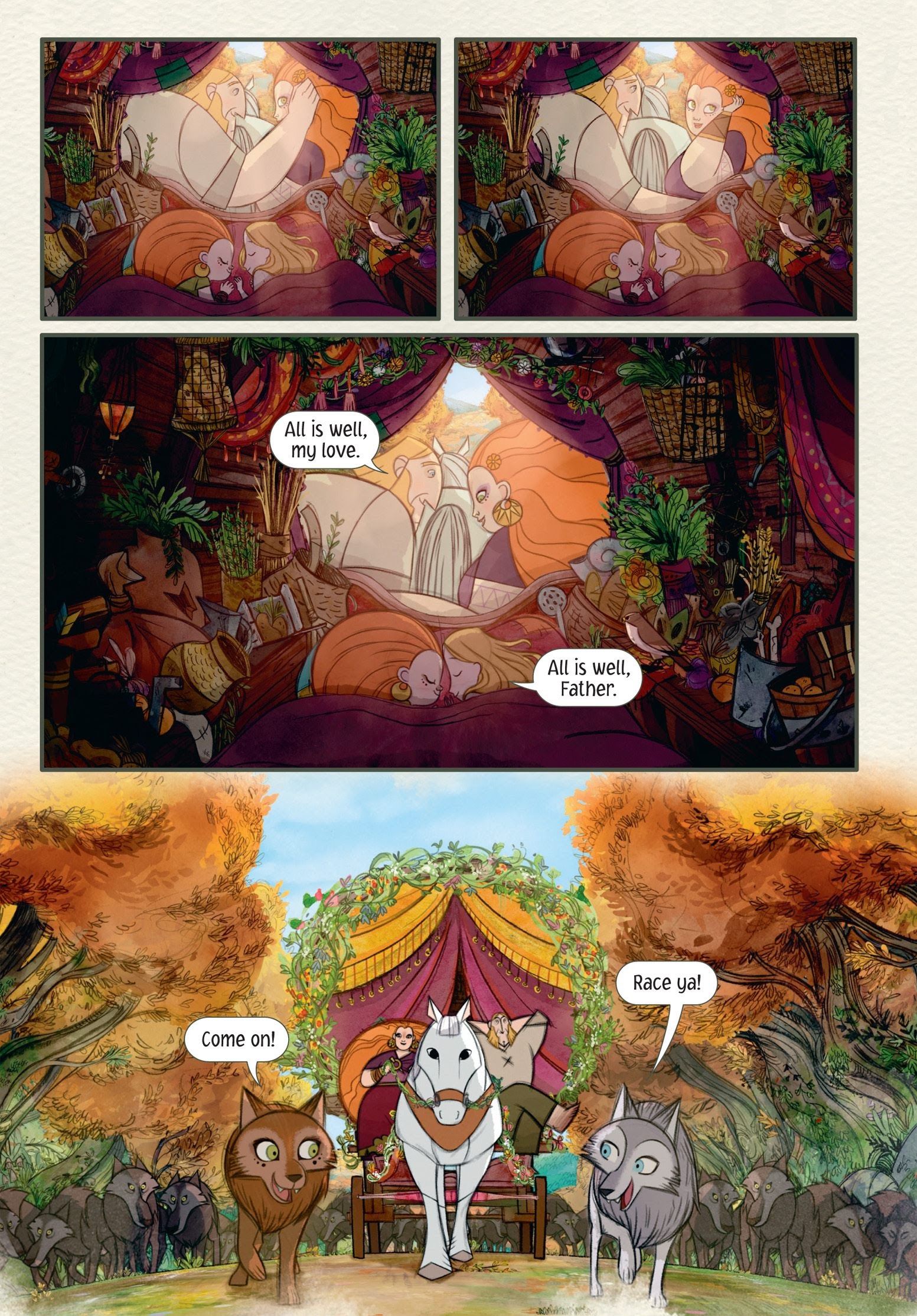 Read online Wolfwalkers: The Graphic Novel comic -  Issue # TPB (Part 3) - 67