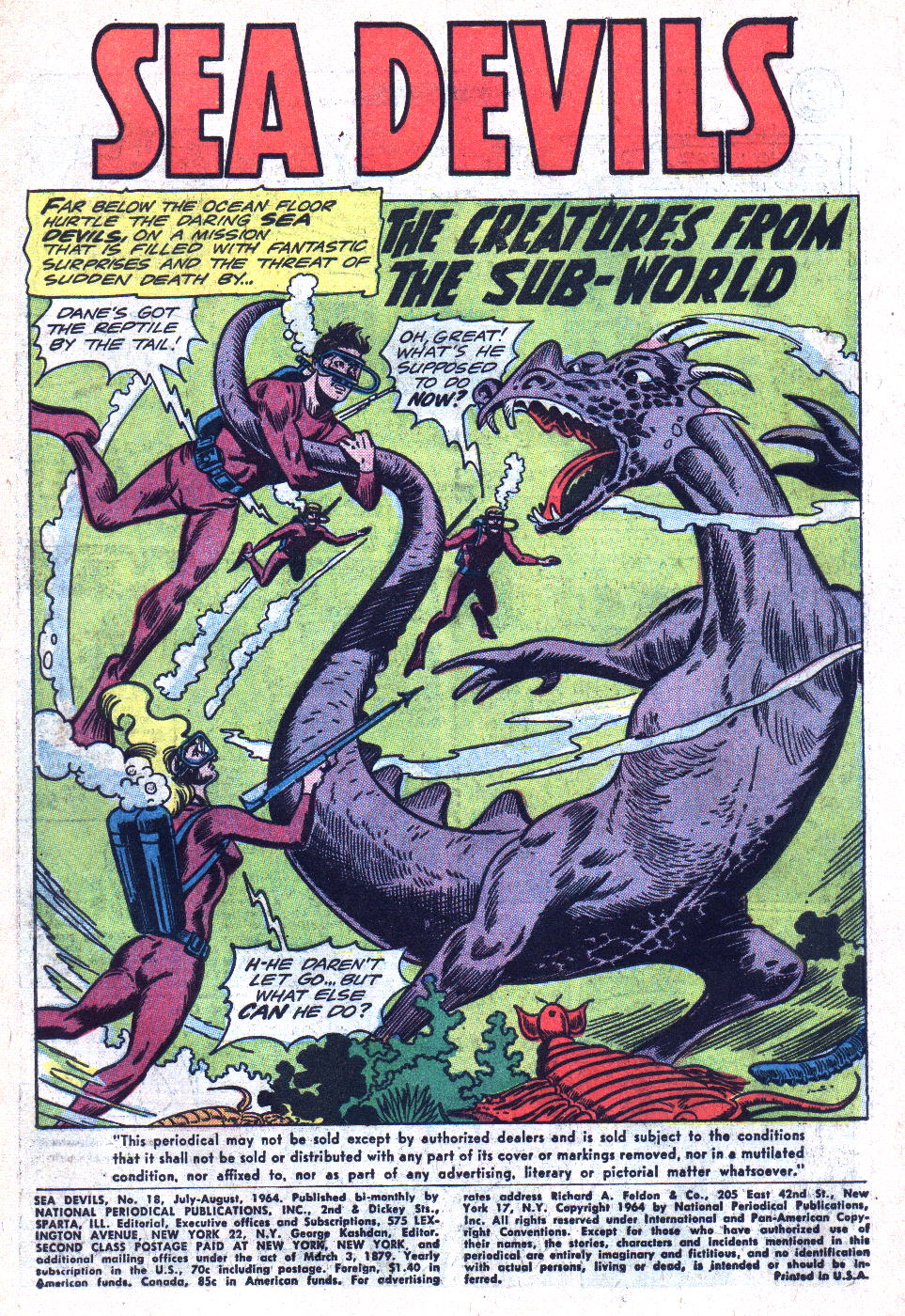 Read online Sea Devils comic -  Issue #18 - 3