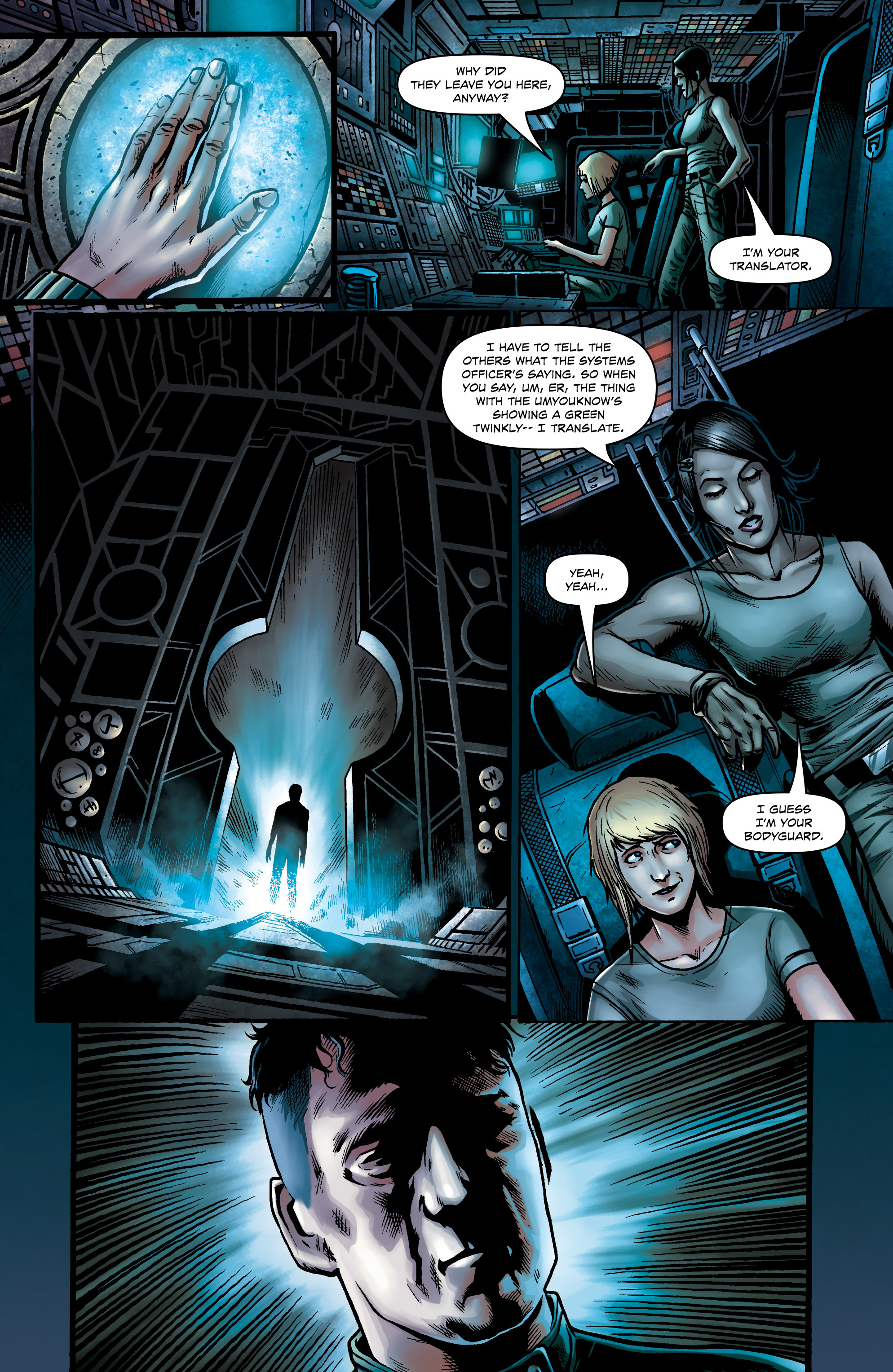 Read online Caliban comic -  Issue #3 - 7