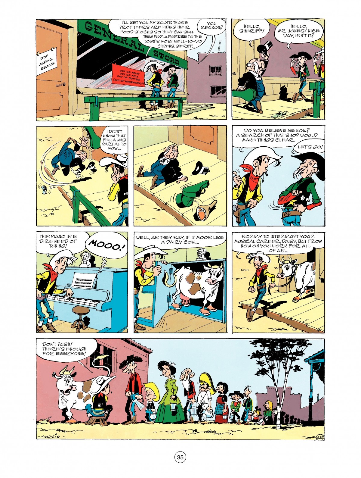 Read online A Lucky Luke Adventure comic -  Issue #43 - 35