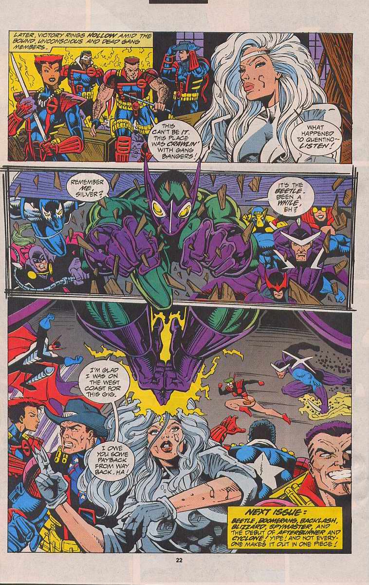 Read online Silver Sable and the Wild Pack comic -  Issue #21 - 18