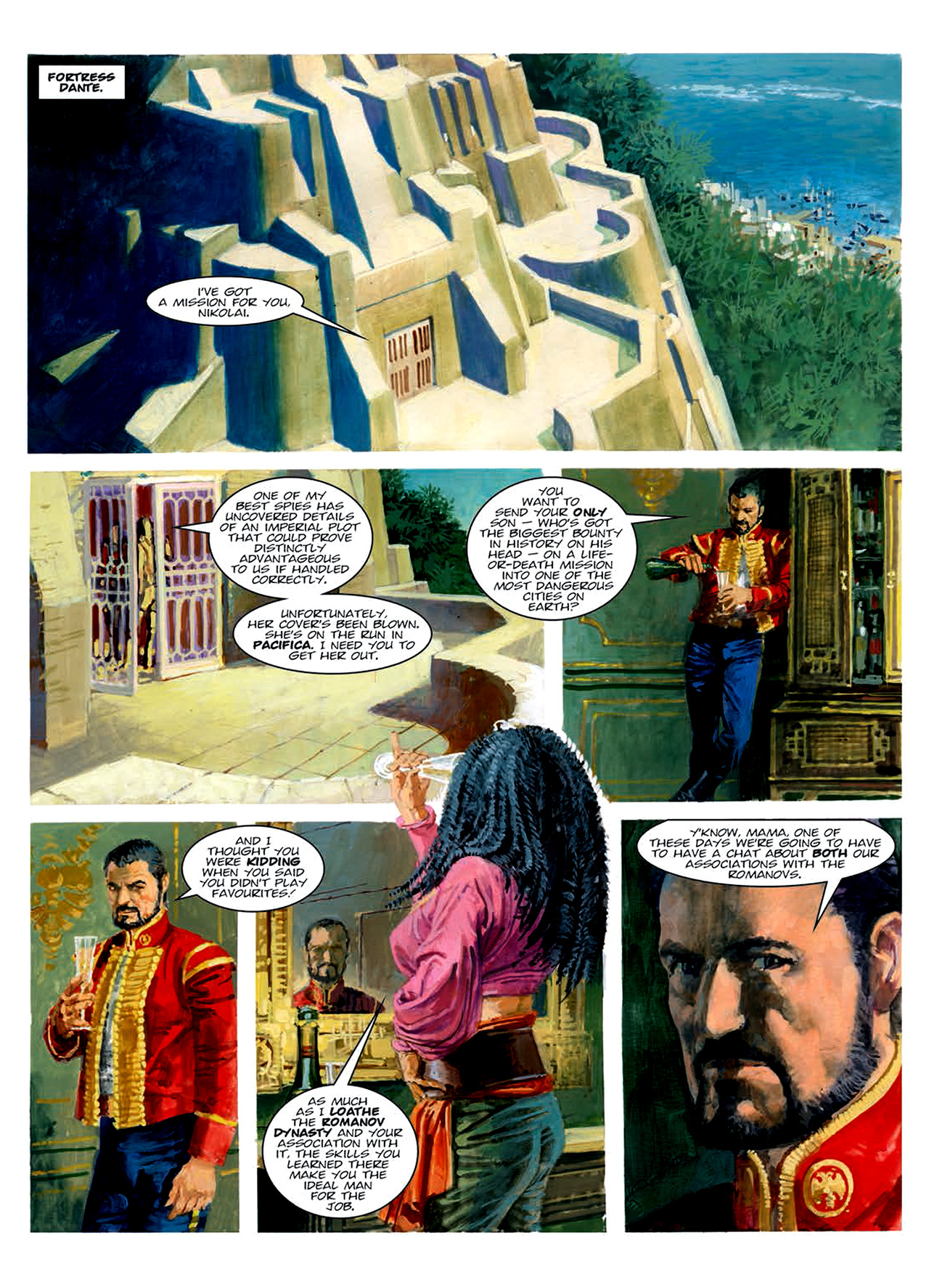 Read online Nikolai Dante comic -  Issue # TPB 6 - 153