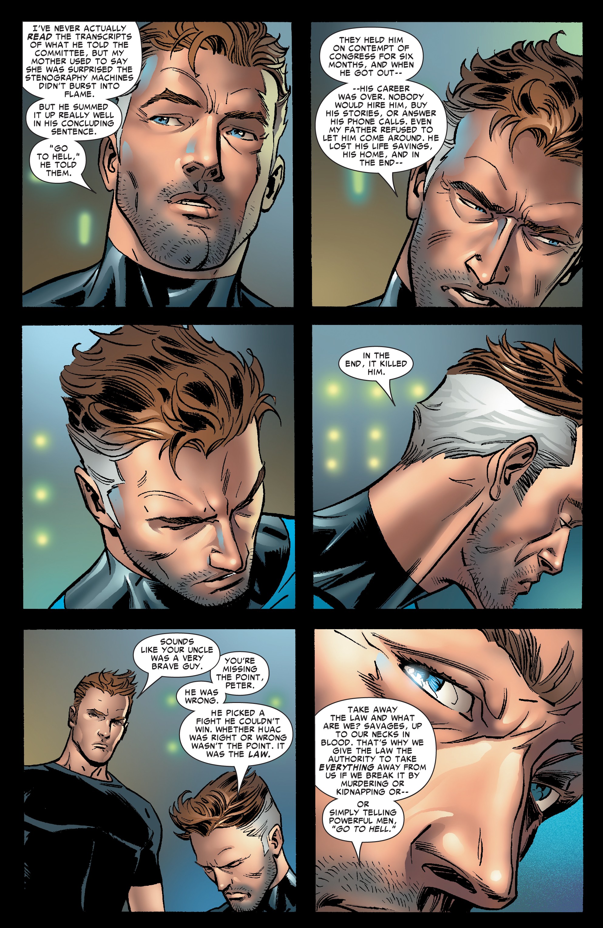 Read online The Amazing Spider-Man by JMS Ultimate Collection comic -  Issue # TPB 5 (Part 2) - 57