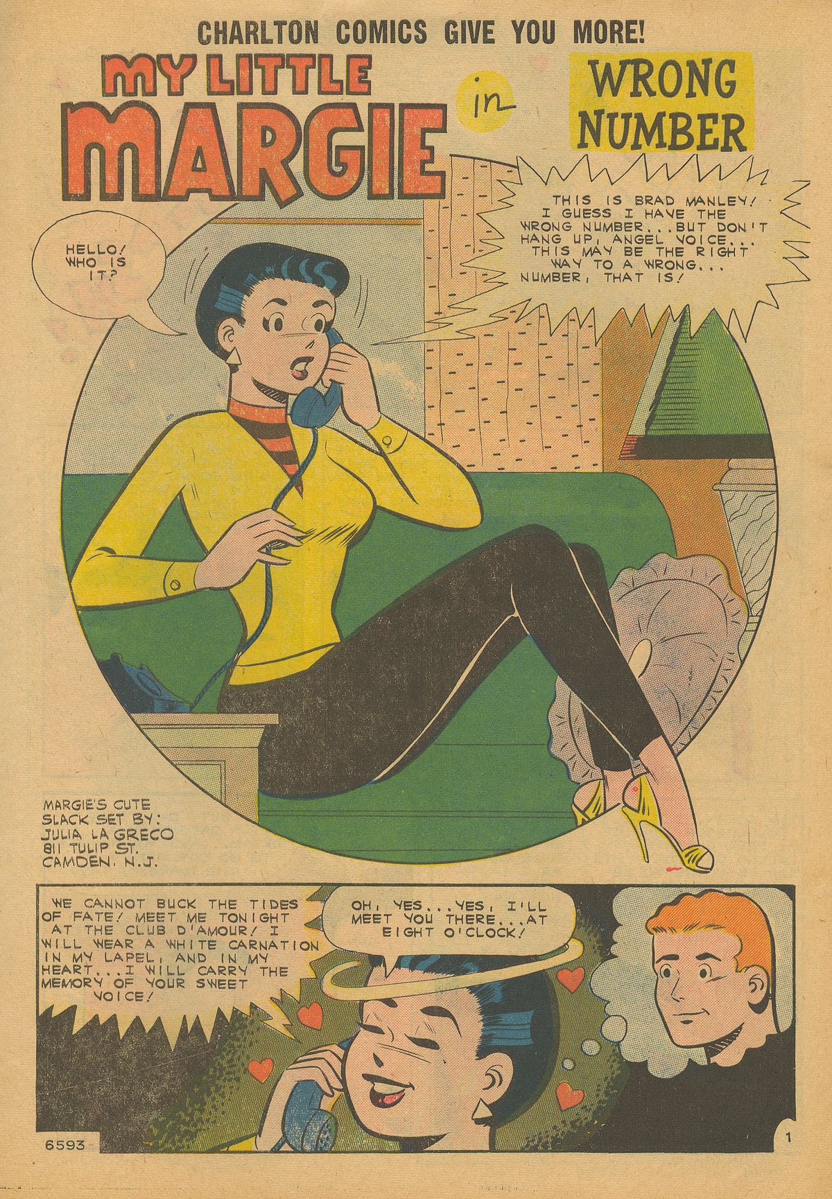 Read online My Little Margie (1954) comic -  Issue #40 - 3