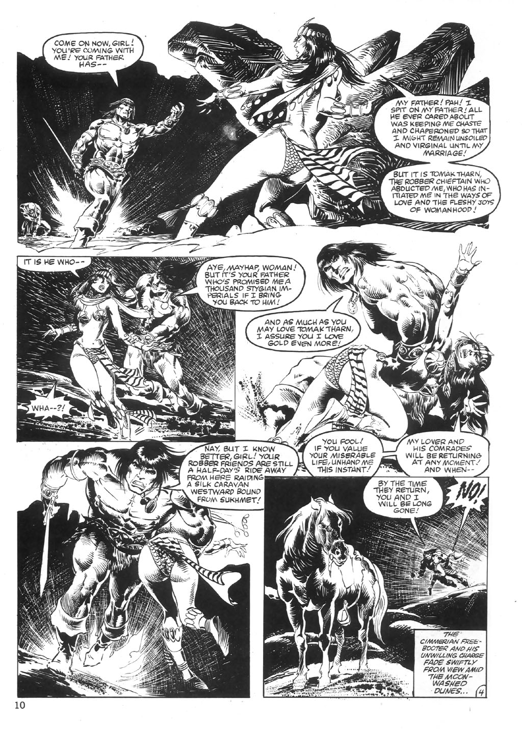 Read online The Savage Sword Of Conan comic -  Issue #97 - 10