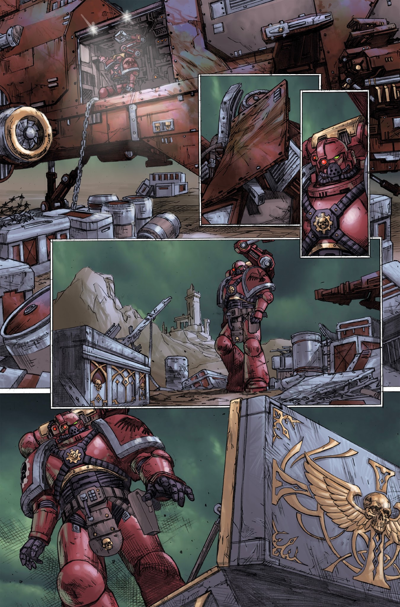Read online Warhammer 40,000: Dawn of War comic -  Issue #2 - 12