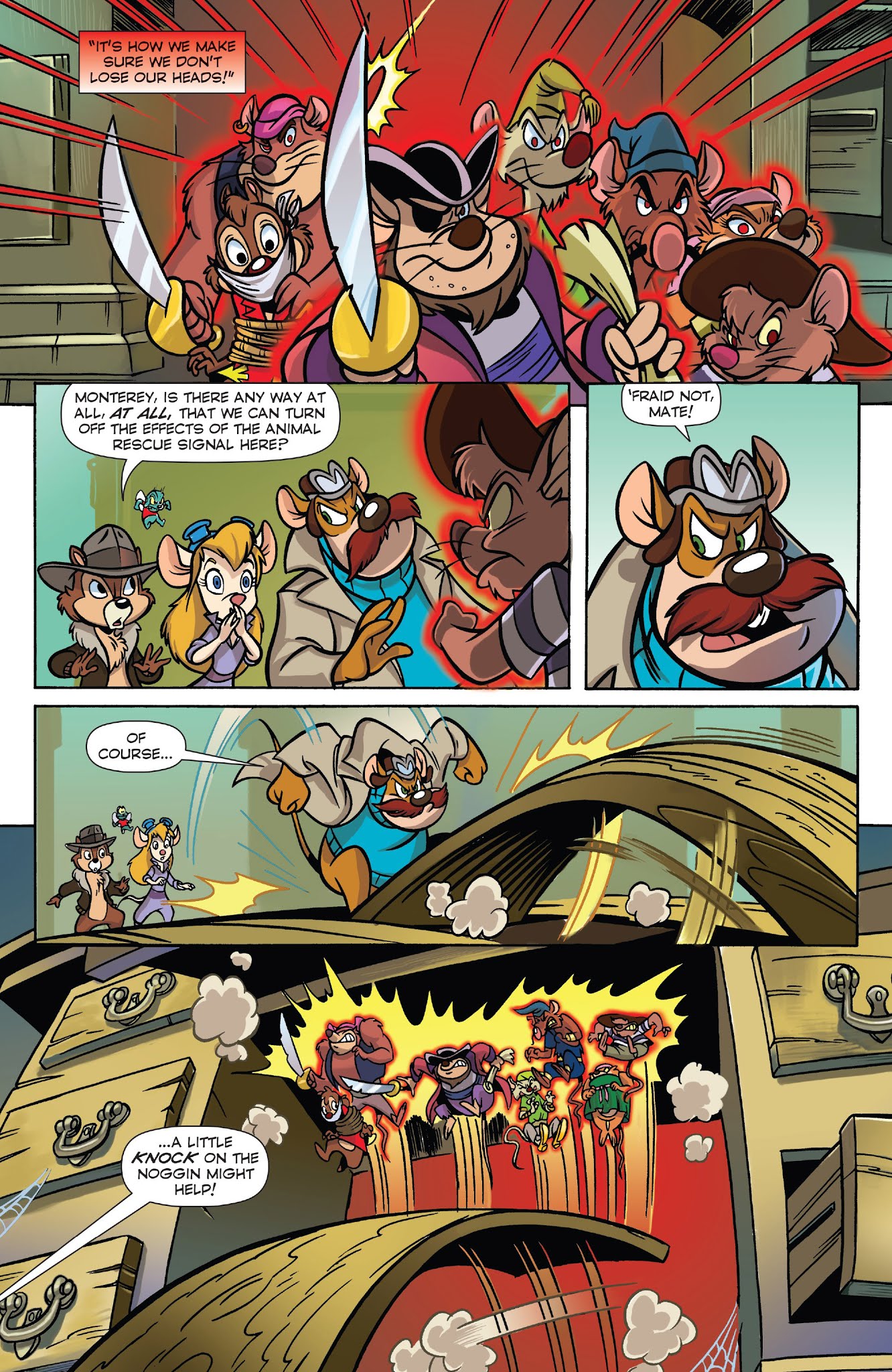 Read online Disney Afternoon Giant comic -  Issue #2 - 5