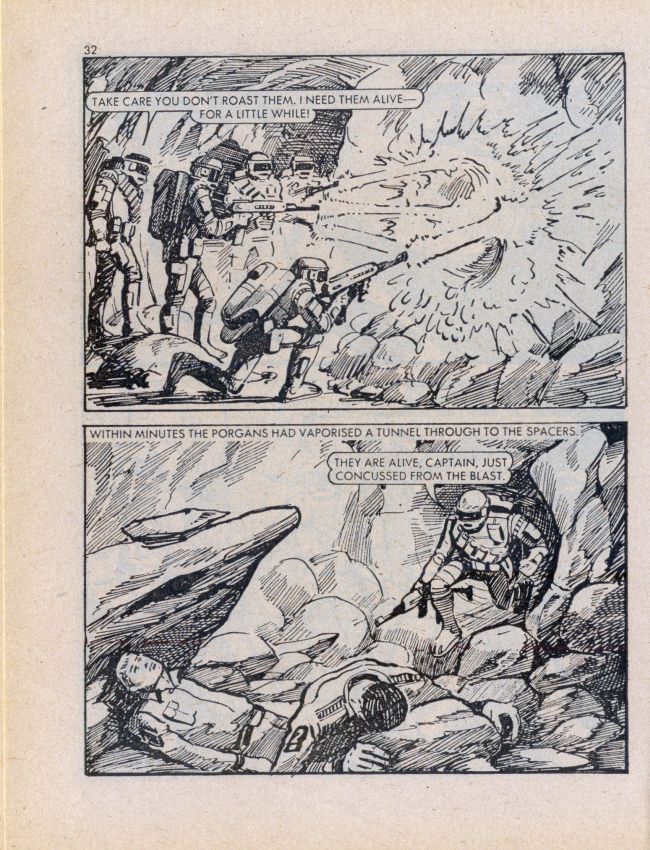 Read online Starblazer comic -  Issue #27 - 32
