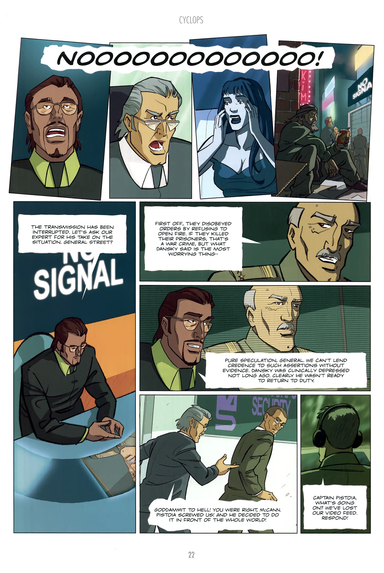 Read online Cyclops (2010) comic -  Issue #6 - 22
